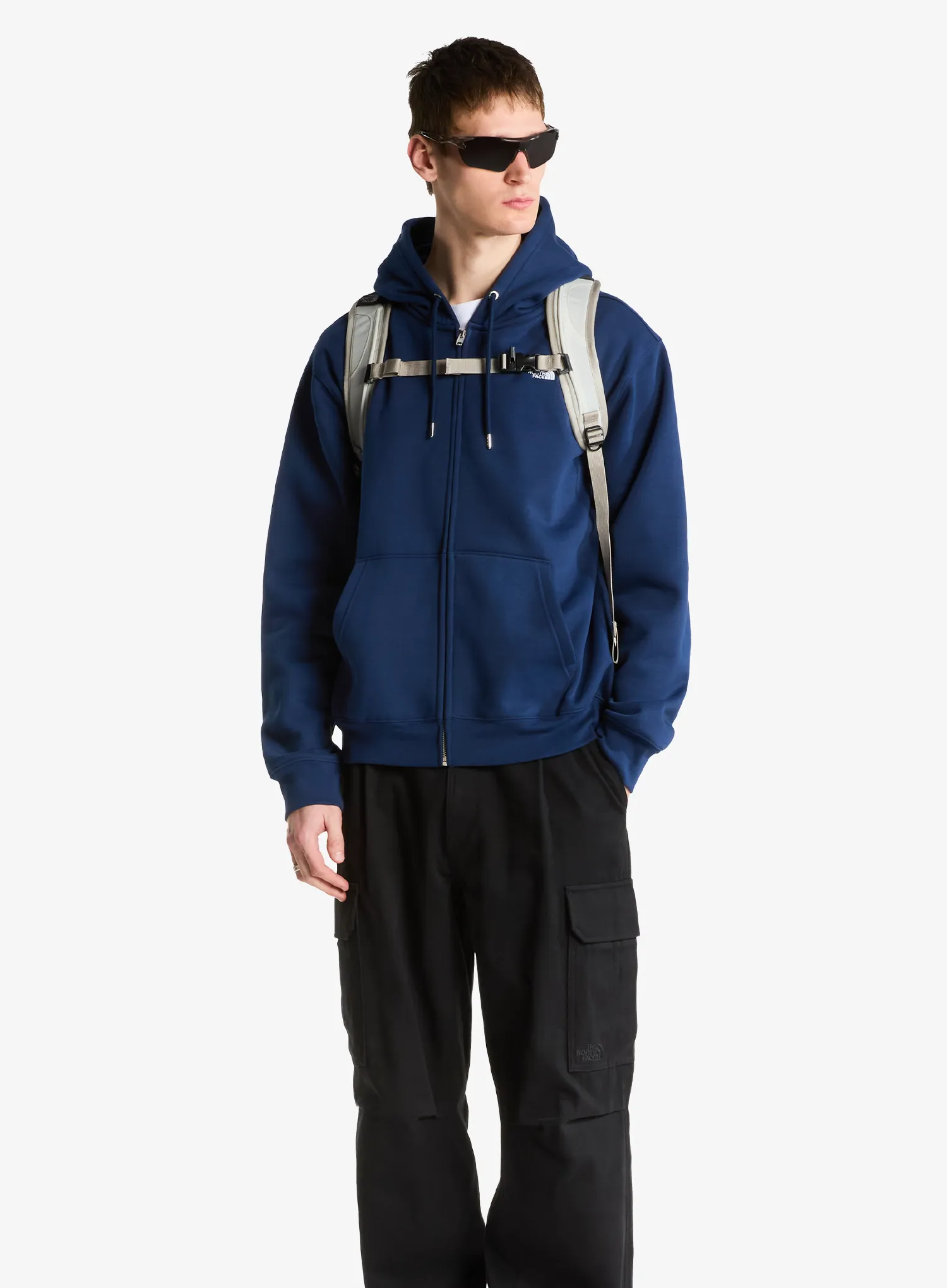 Dukserica na otkopčavanje The North Face TNF Essential Simple Dome RLX Full Zip - summit navy