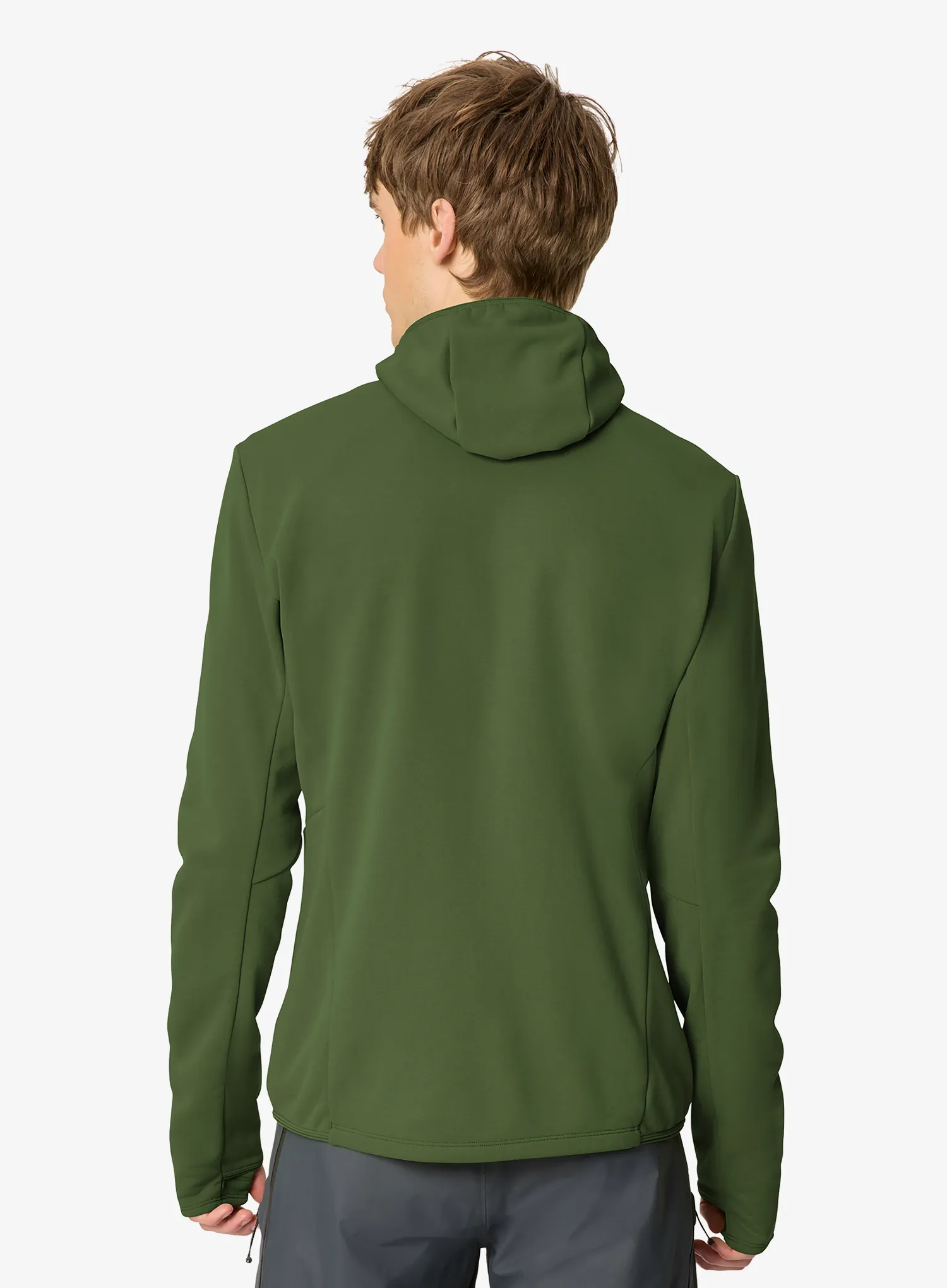 Dukserica na otkopčavanje Vaude Monviso Fleece Jacket III - thyme