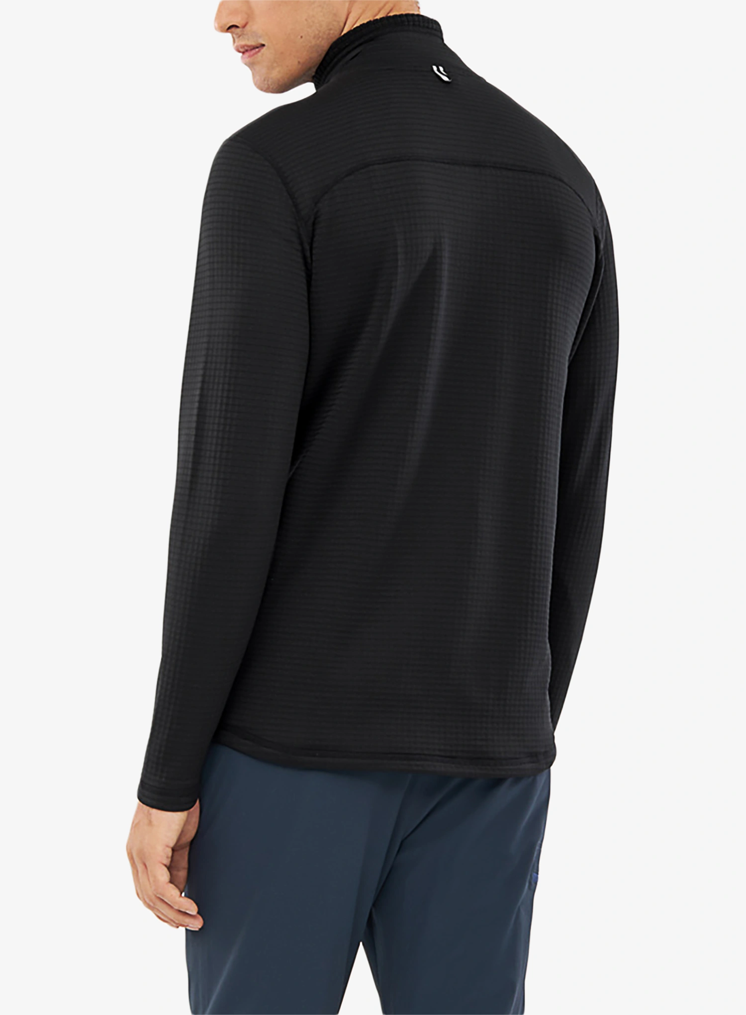Dukserica na otkopčavanje Viking Midlayer Admont Full Zip - black