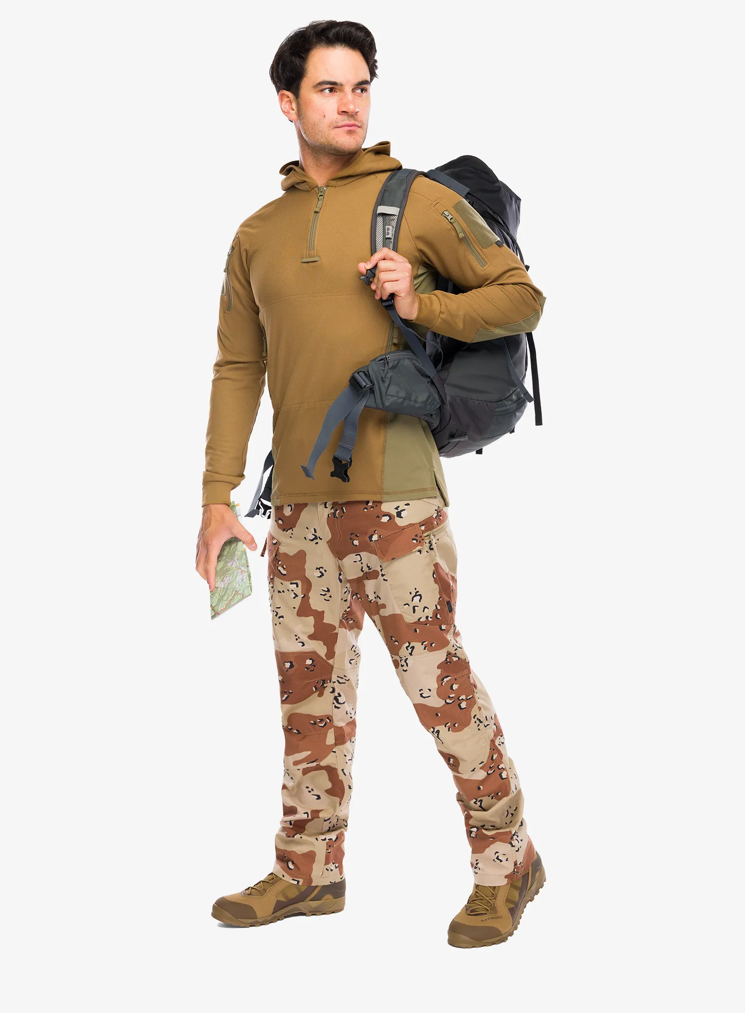Taktička dukserica Helikon-Tex Range Hoodie - coyote