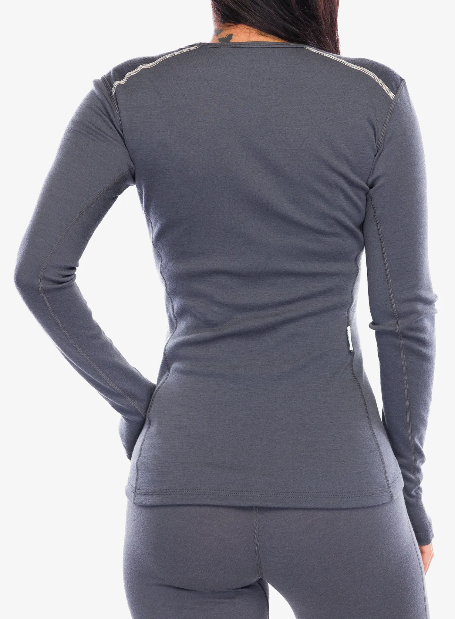 Ženska termoaktivna dukserica adidas TERREX Xperior Merino 260 Baselayer LS - grey five
