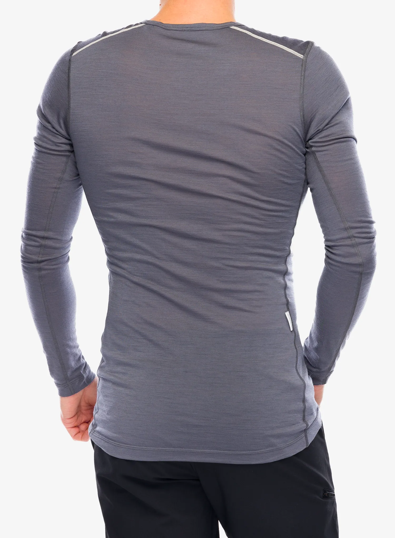 Termoaktivna dukserica adidas TERREX Xperior Merino 150 Long Sleeve - grey five