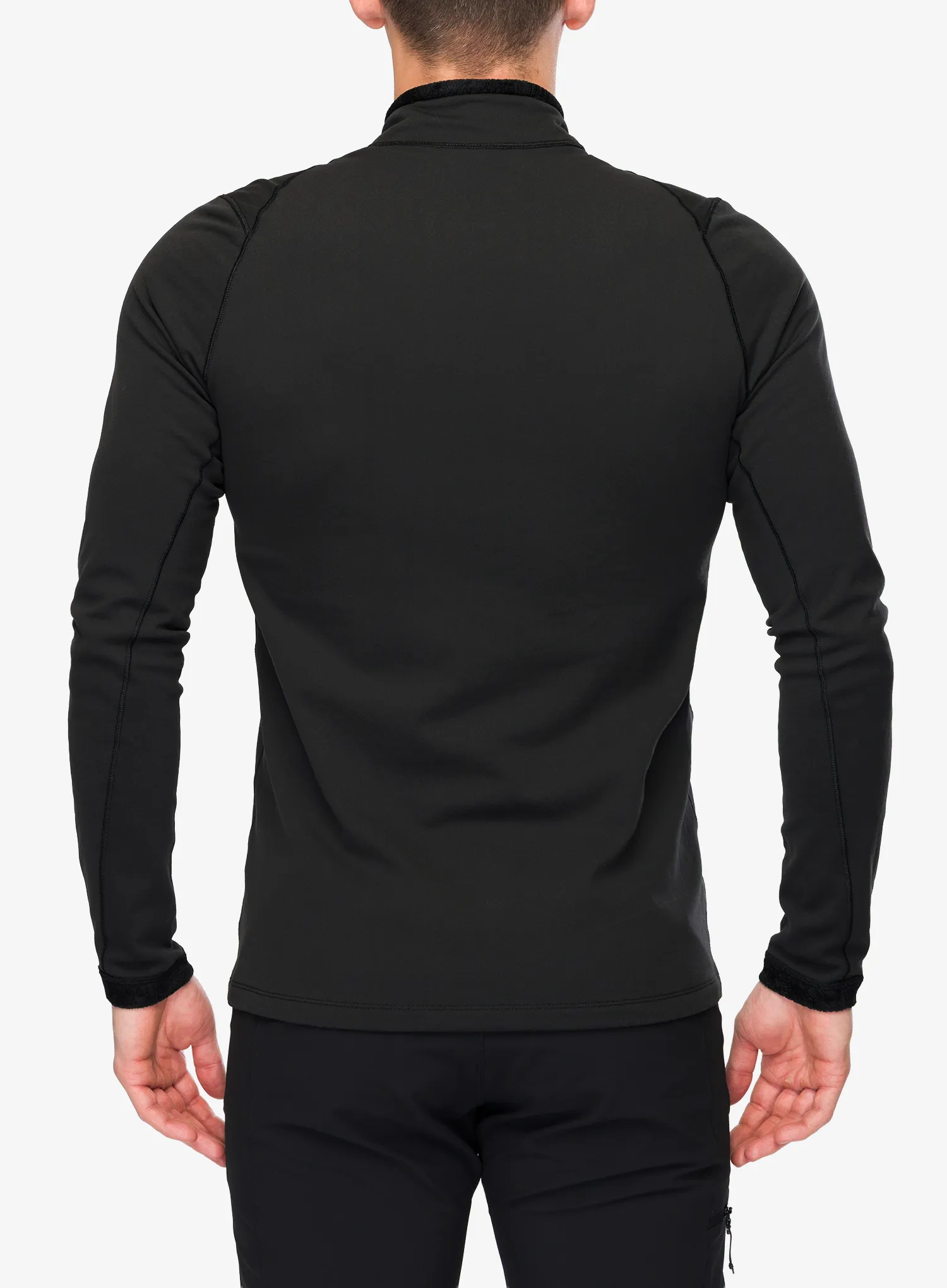 Termoaktivna dukserica Arcteryx Rho SV Zip Neck - black