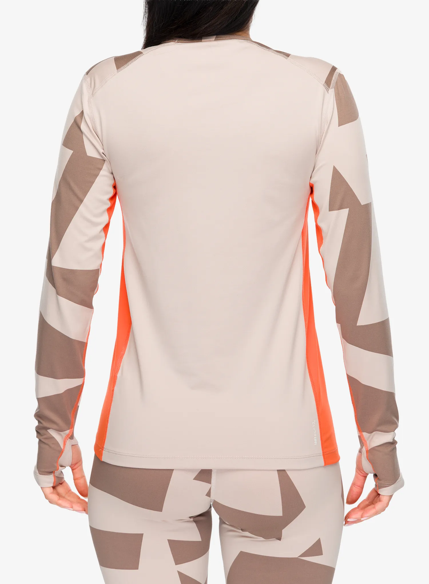 Ženska termoaktivna dukserica adidas TERREX Multi Synthetic Base Layer LS - wonder taupe