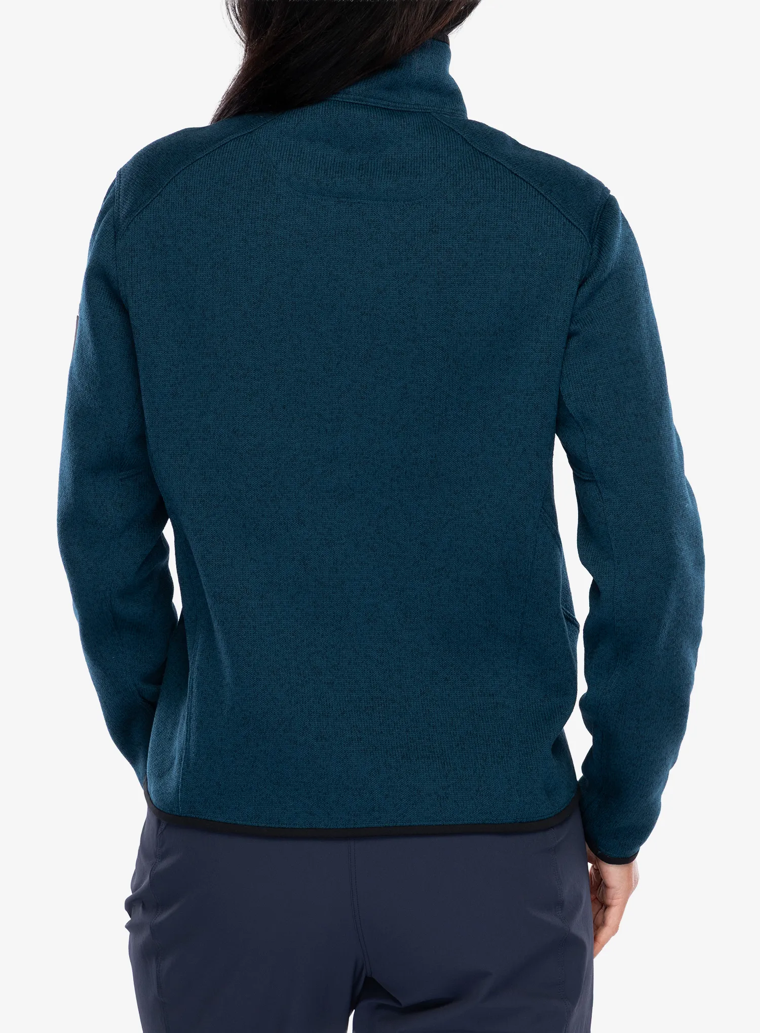 Ženska termoaktivna dukserica Arcteryx Covert Zip Neck - midnight frost heather