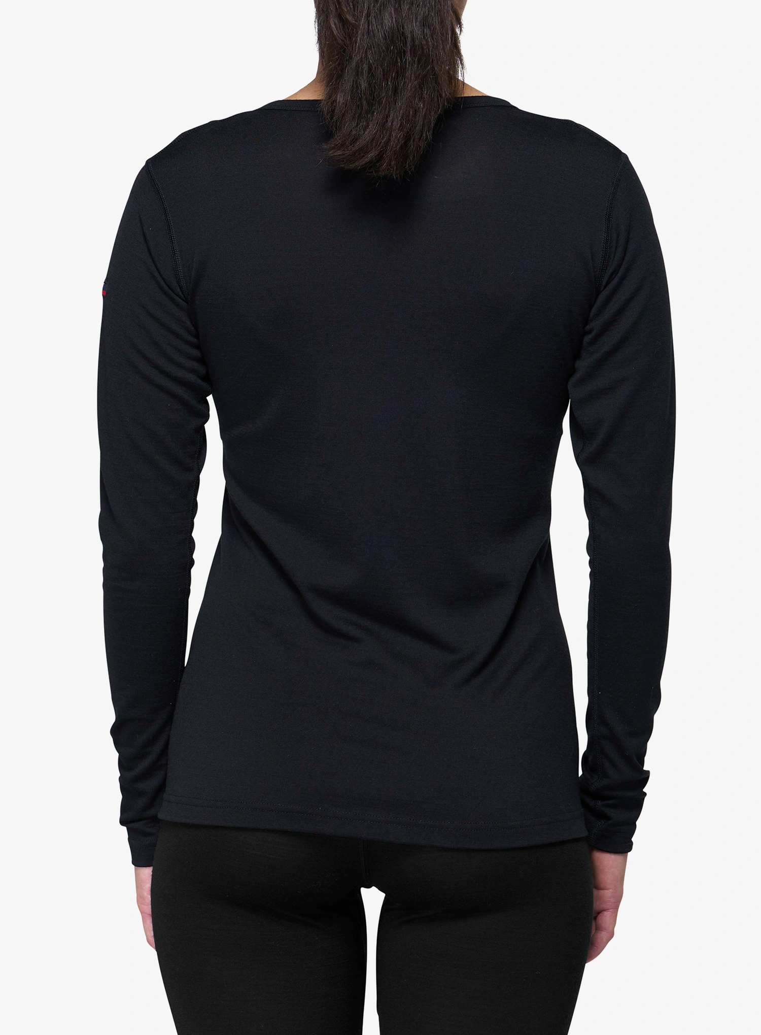 Ženska termoaktivna dukserica Devold Breeze Merino 150 Shirt - black