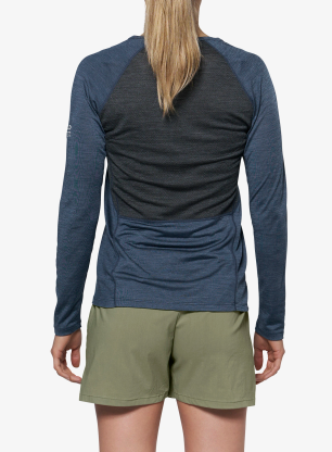 Ženska termoaktivna dukserica Devold Endurance Merino 130 Shirt - night
