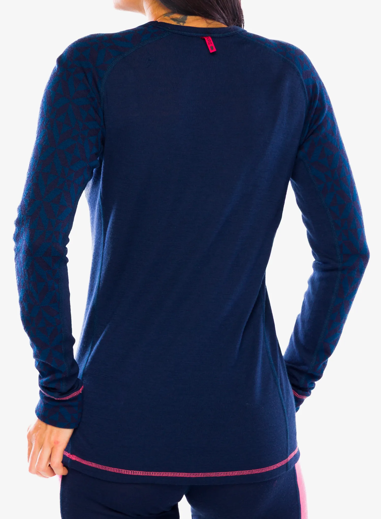 Ženska termoaktivna dukserica Dovre 100% Merino Wool Active - navy