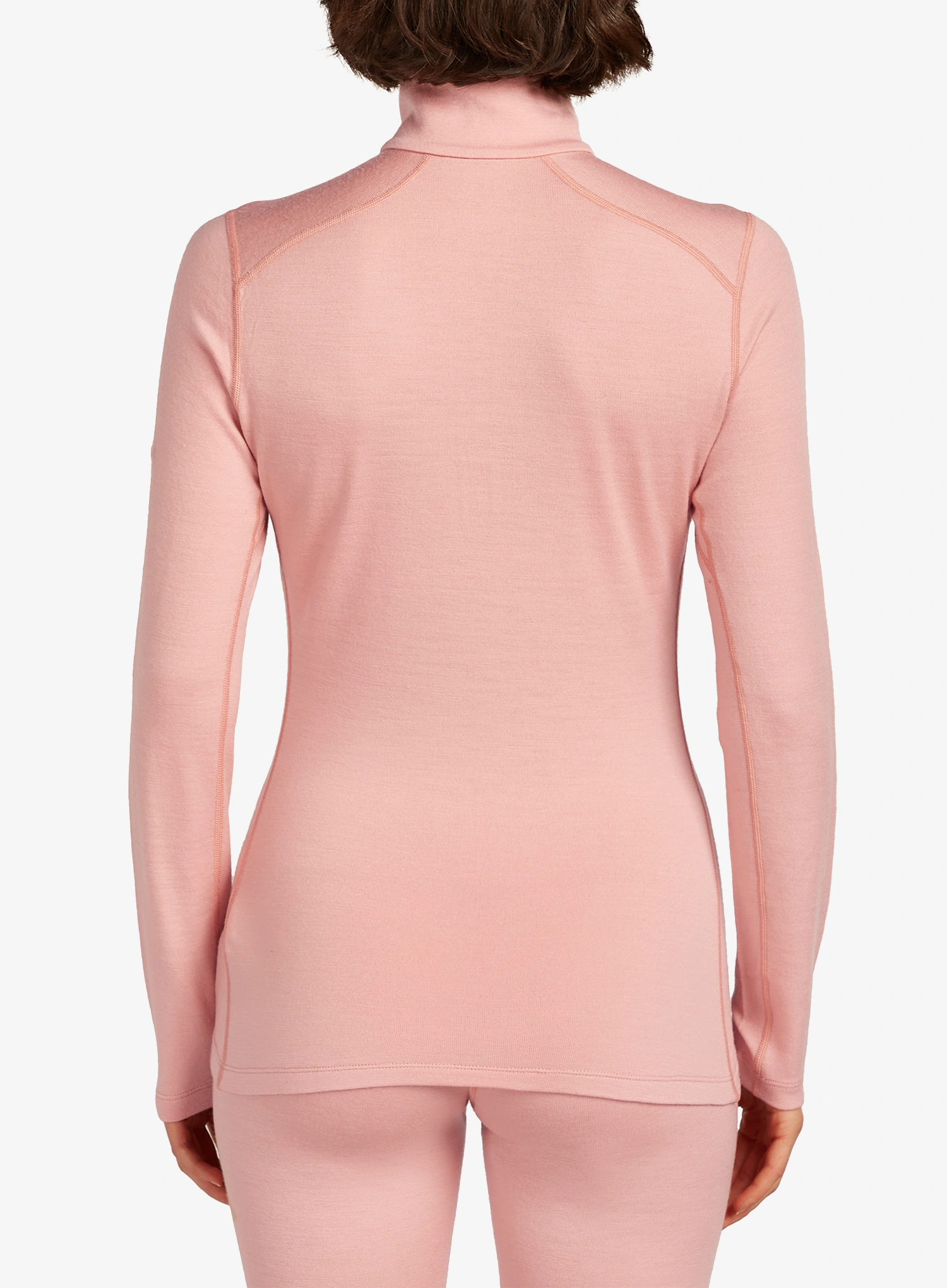 Ženska termoaktivna dukserica Icebreaker 260 Tech L/S Half Zip - blush