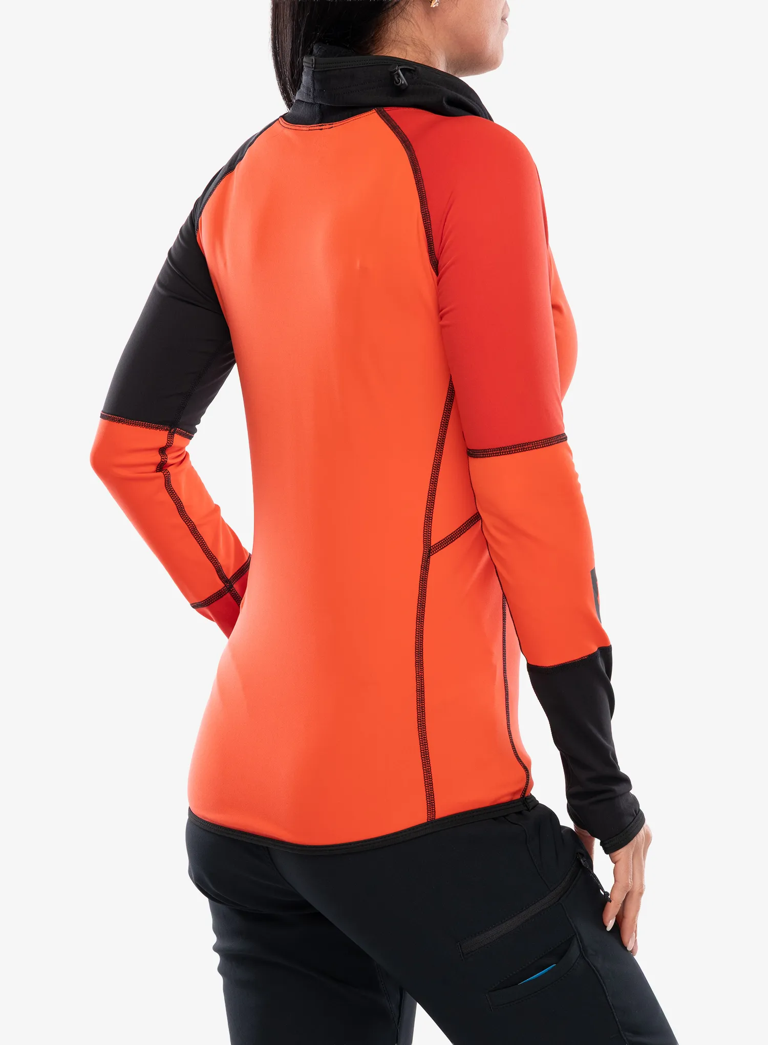 Ženska termoaktivna dukserica Majesty Surface Base Layer Top - red/red