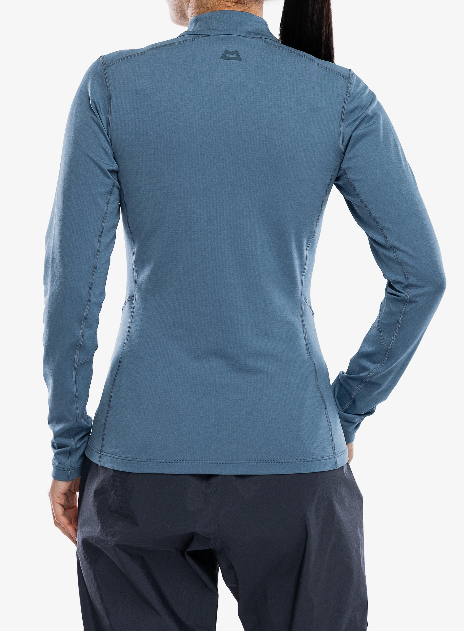 Ženska termoaktivna dukserica Mountain Equipment Cerrig LS Zip-T - stellar blue