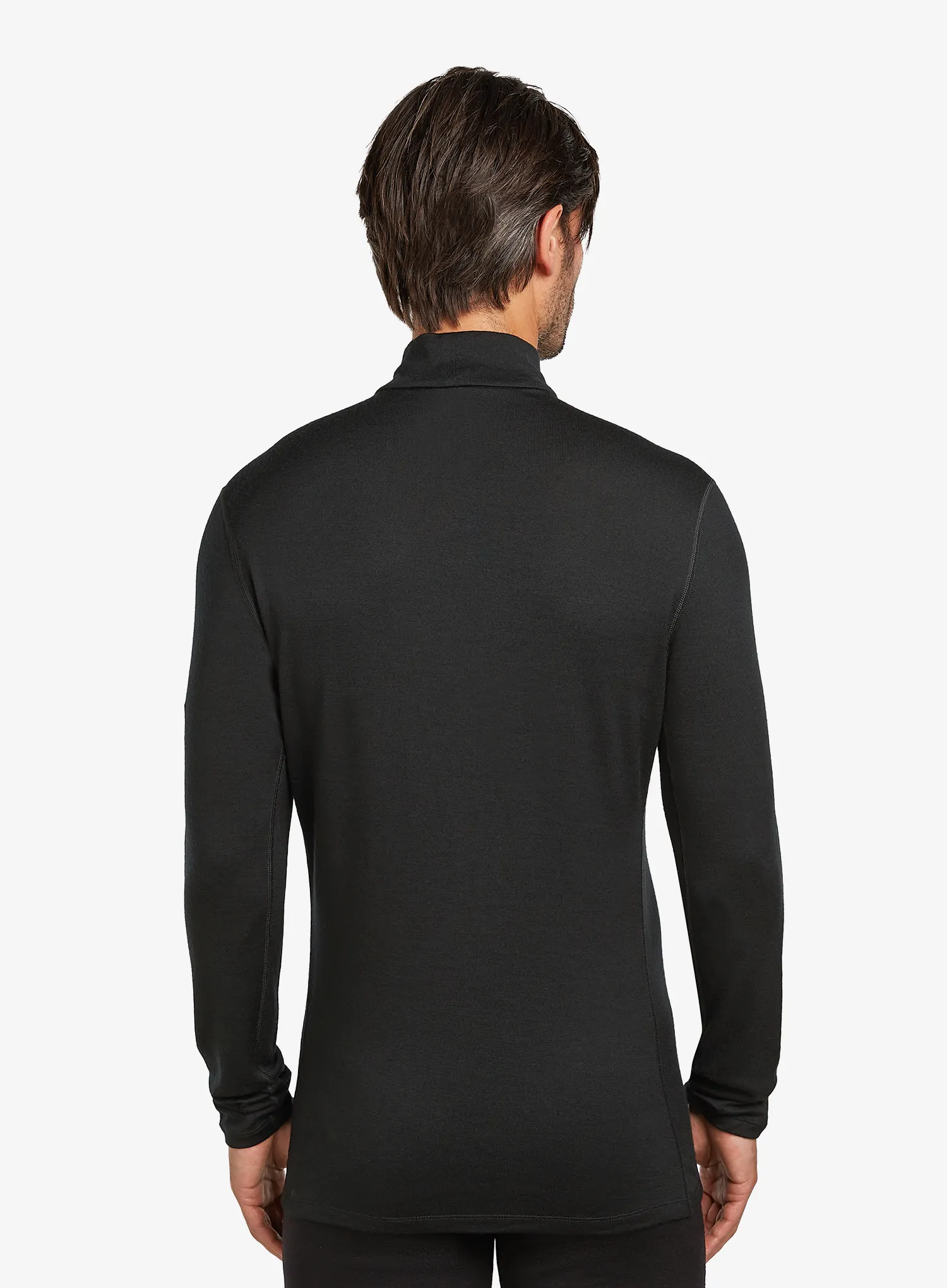 Termoaktivna dukserica Icebreaker 260 Tech LS Turtleneck - black