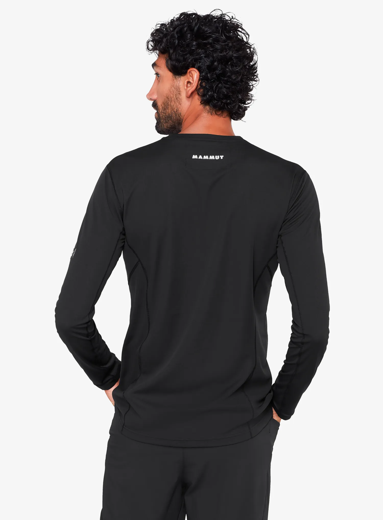 Termoaktivna dukserica Mammut Eiger Nordwand FL Longsleeve - black