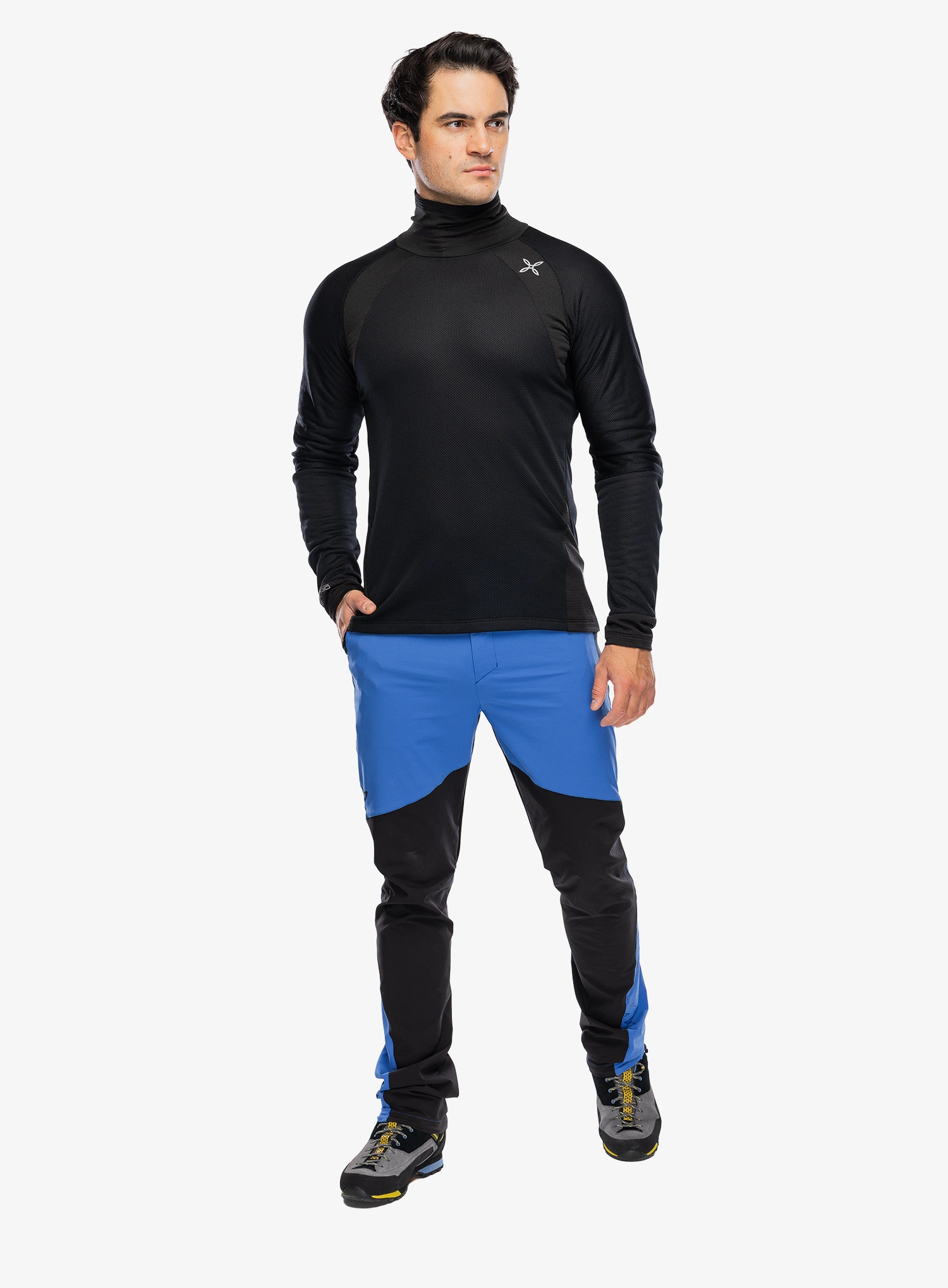 Termoaktivna dukserica Montura Vertigo Octa High Neck - black