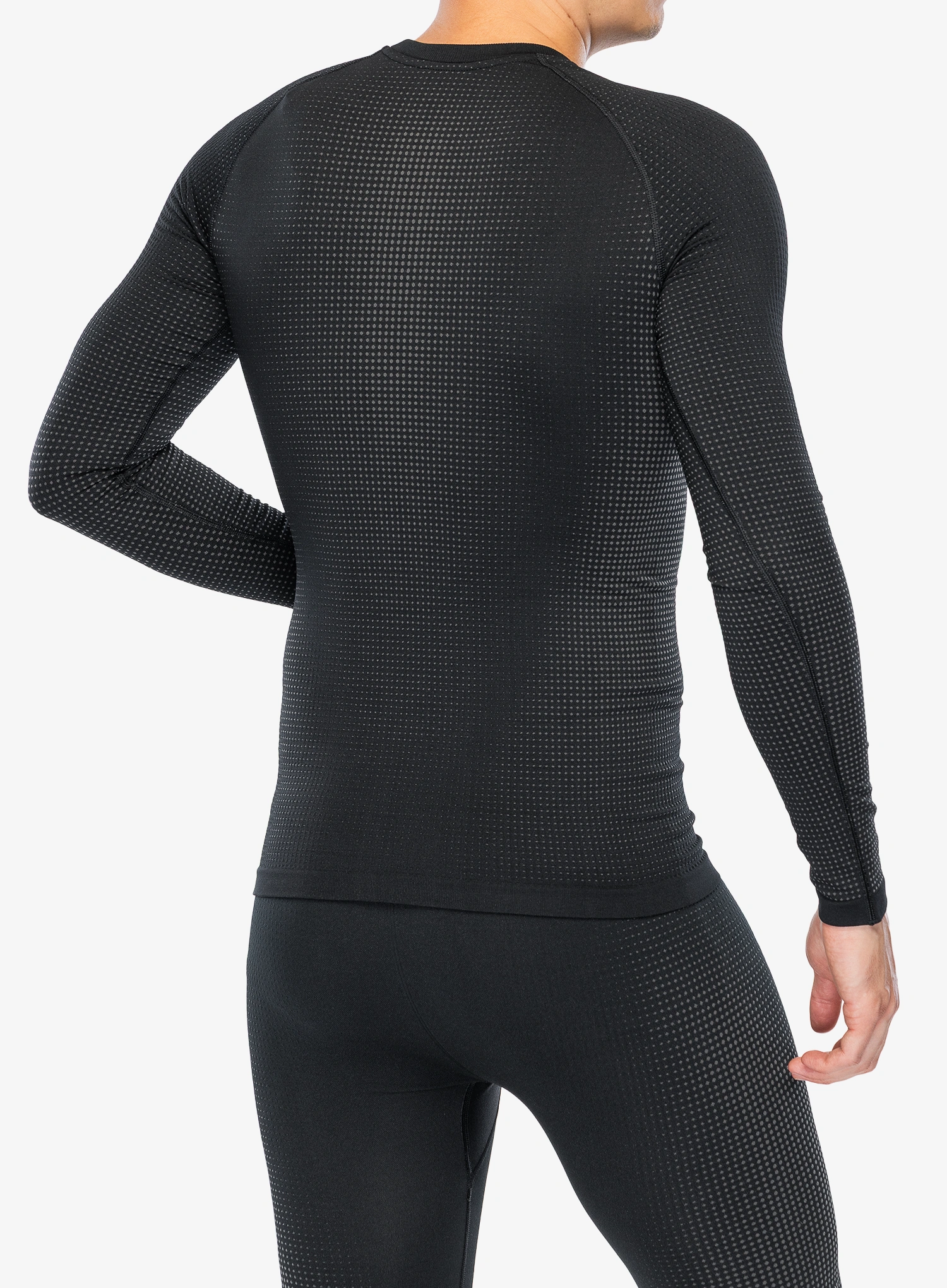 Termoaktivna dukserica Odlo Performance Warm BL Top Crew Neck L/S - graphite grey