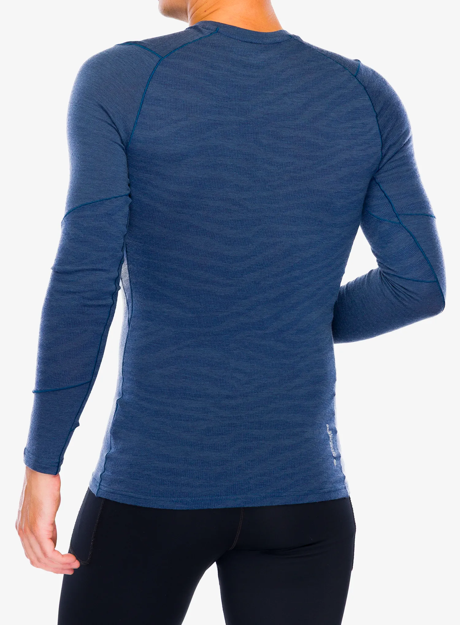 Termoaktivna dukserica Salewa Cristallo Warm Amr L/S Tee - dark denim