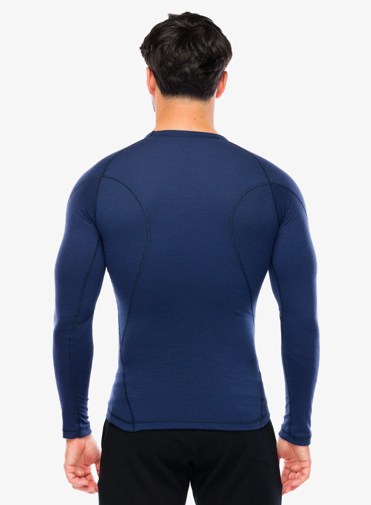 Termoaktivna dukserica Sensor Merino DF Tee L/S - deep blue camp