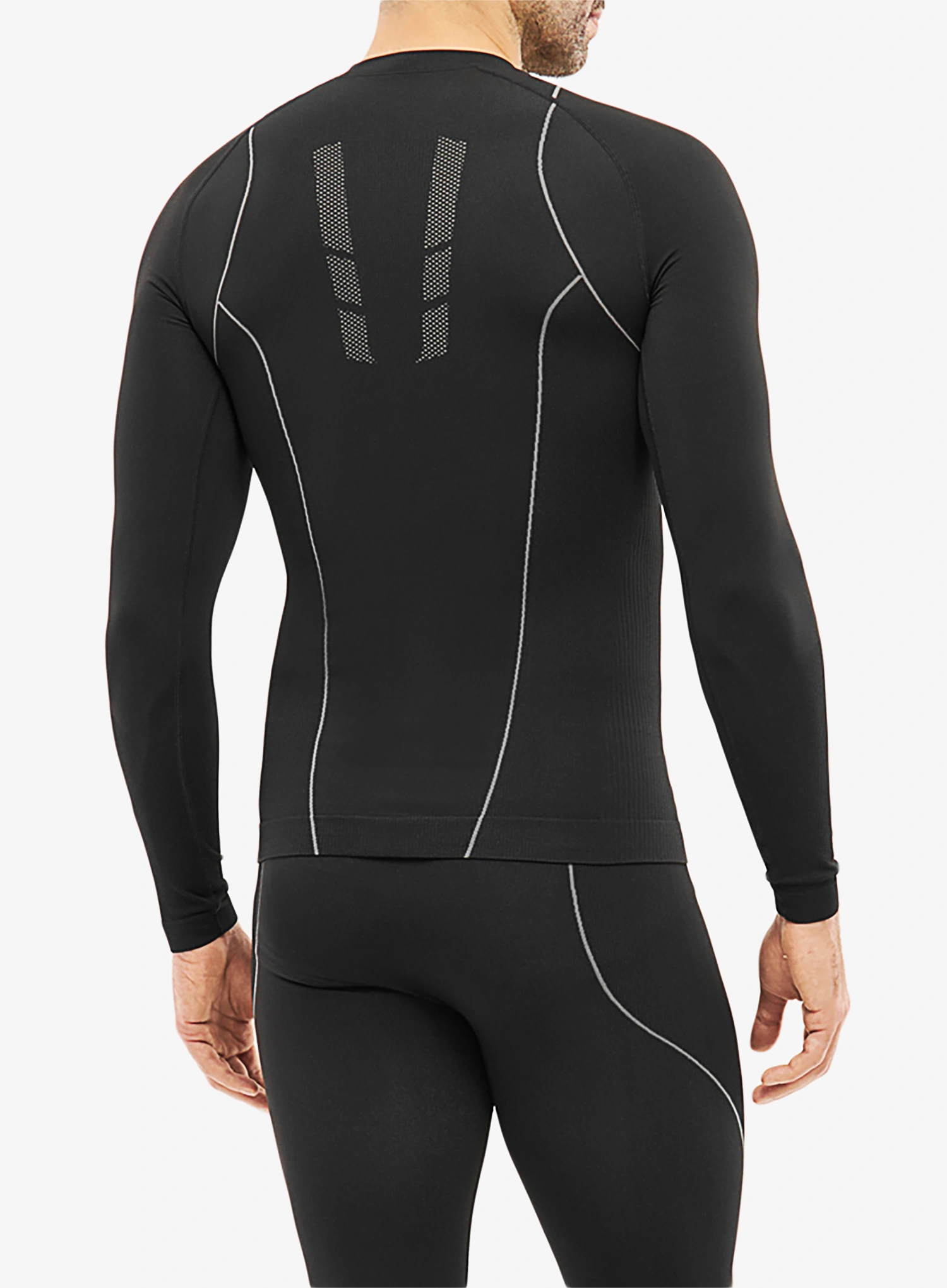 Termoaktivna dukserica Viking Base Layer Eiger 2.0 Longsleeve - black/grey