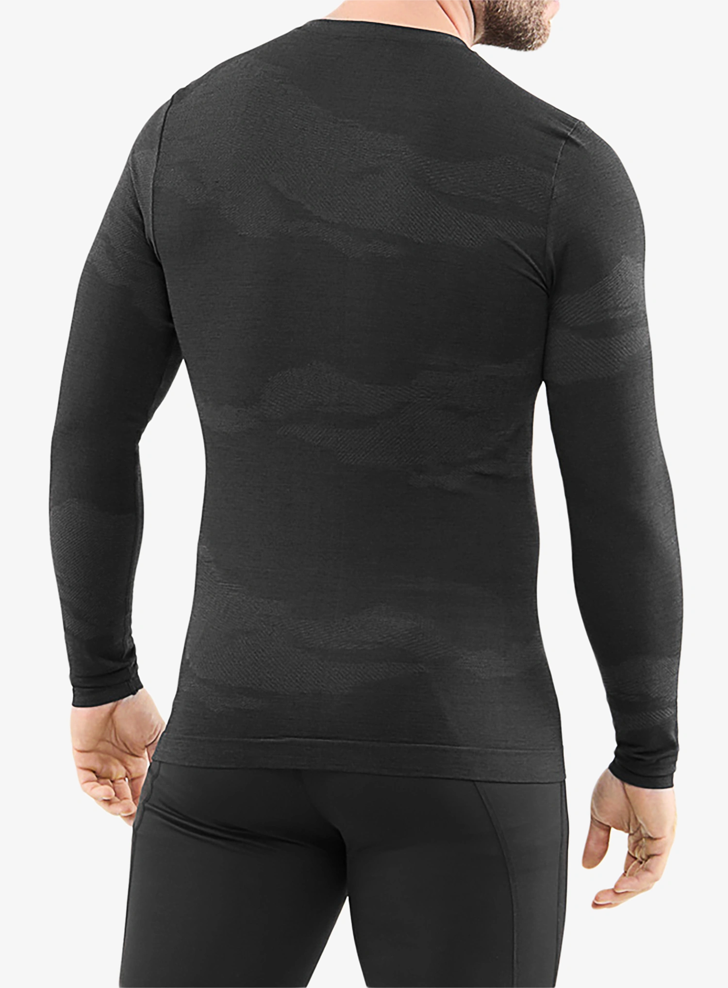 Termoaktivna dukserica Viking Base Layer Gasher Longsleeve - black