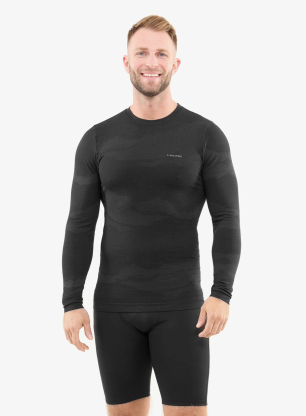 Termoaktivna dukserica Viking Base Layer Gasher Longsleeve - black