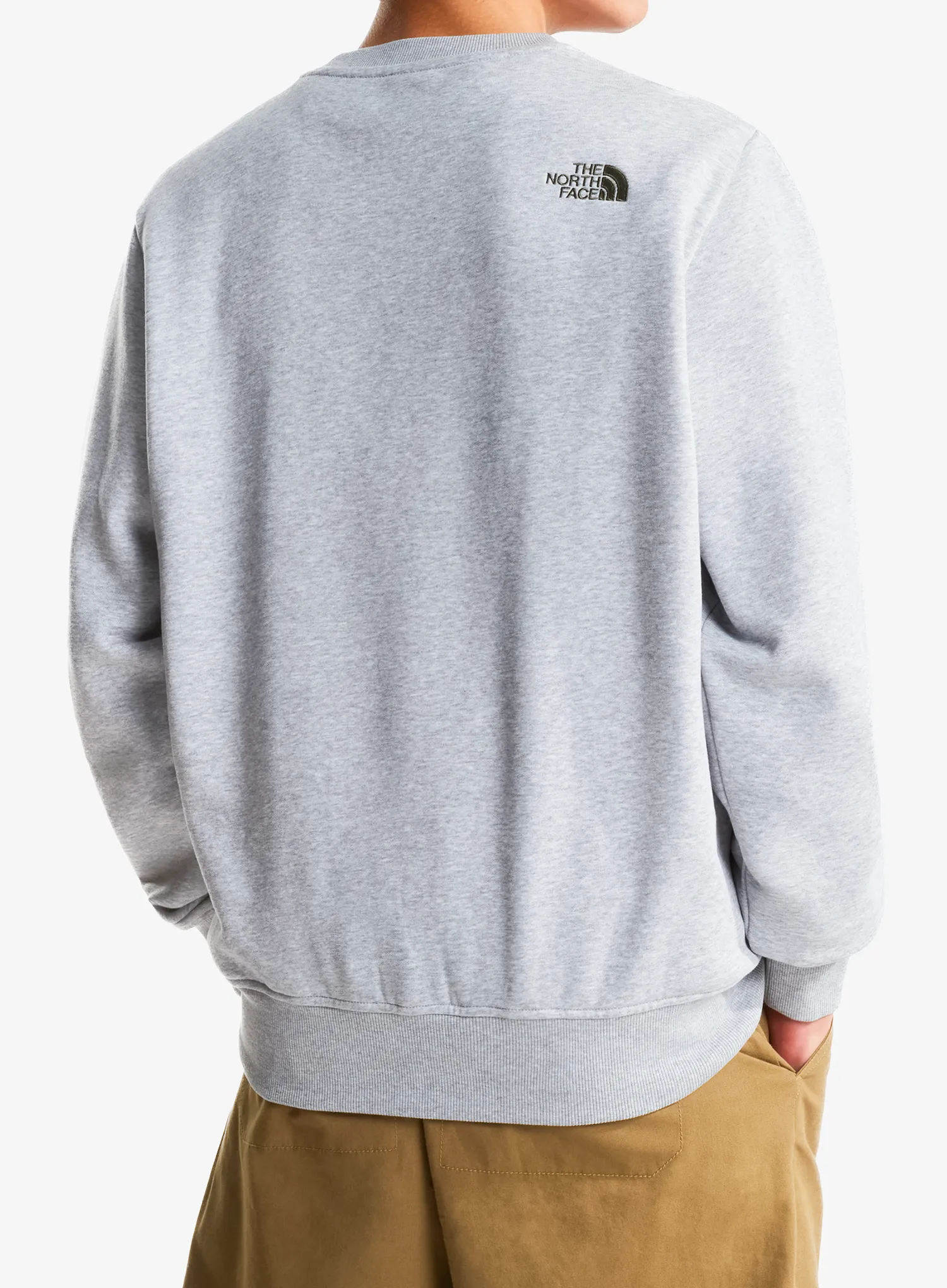 Dukserica The North Face Drew Peak Crew - grey heather/taupe