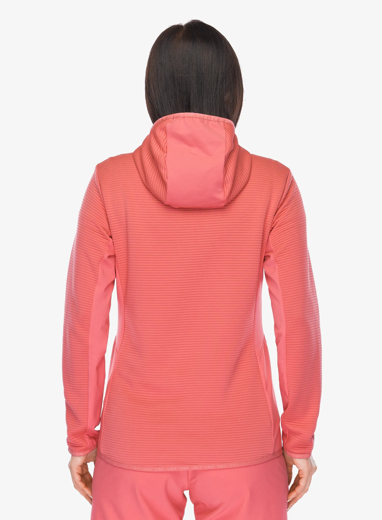 Ženska trekking dukserica CMP Glentra Jacket - coral