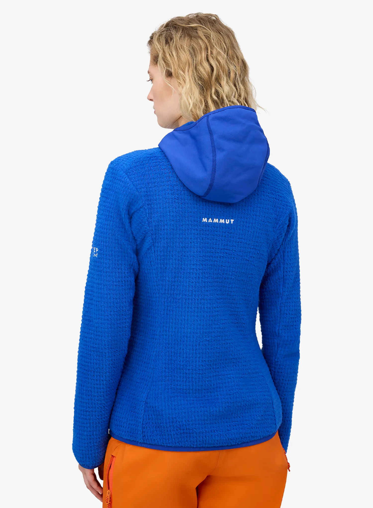 Ženska trekking dukserica Mammut Eiger Nordwand Pro ML Air Hooded Jacket - eiger blue