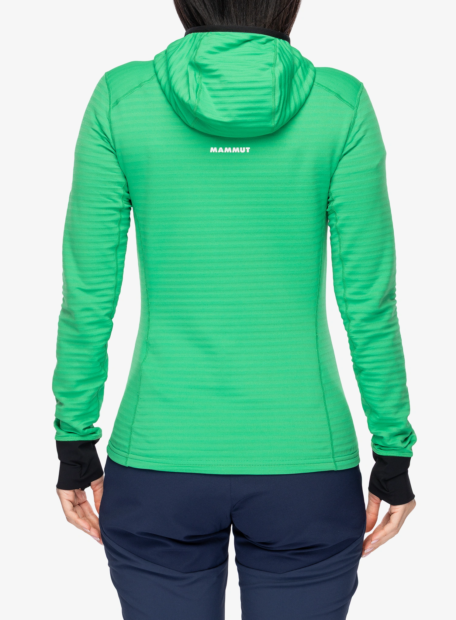 Ženska trekking dukserica Mammut Taiss Light ML Hooded Jacket - pinea/black