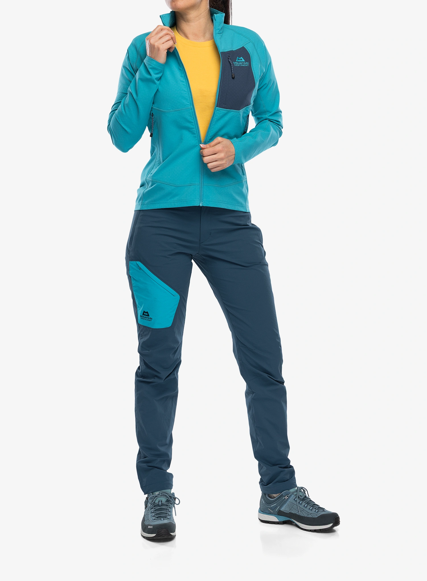 Ženska trekking dukserica Mountain Equipment Arrow Jacket - dusk/topaz