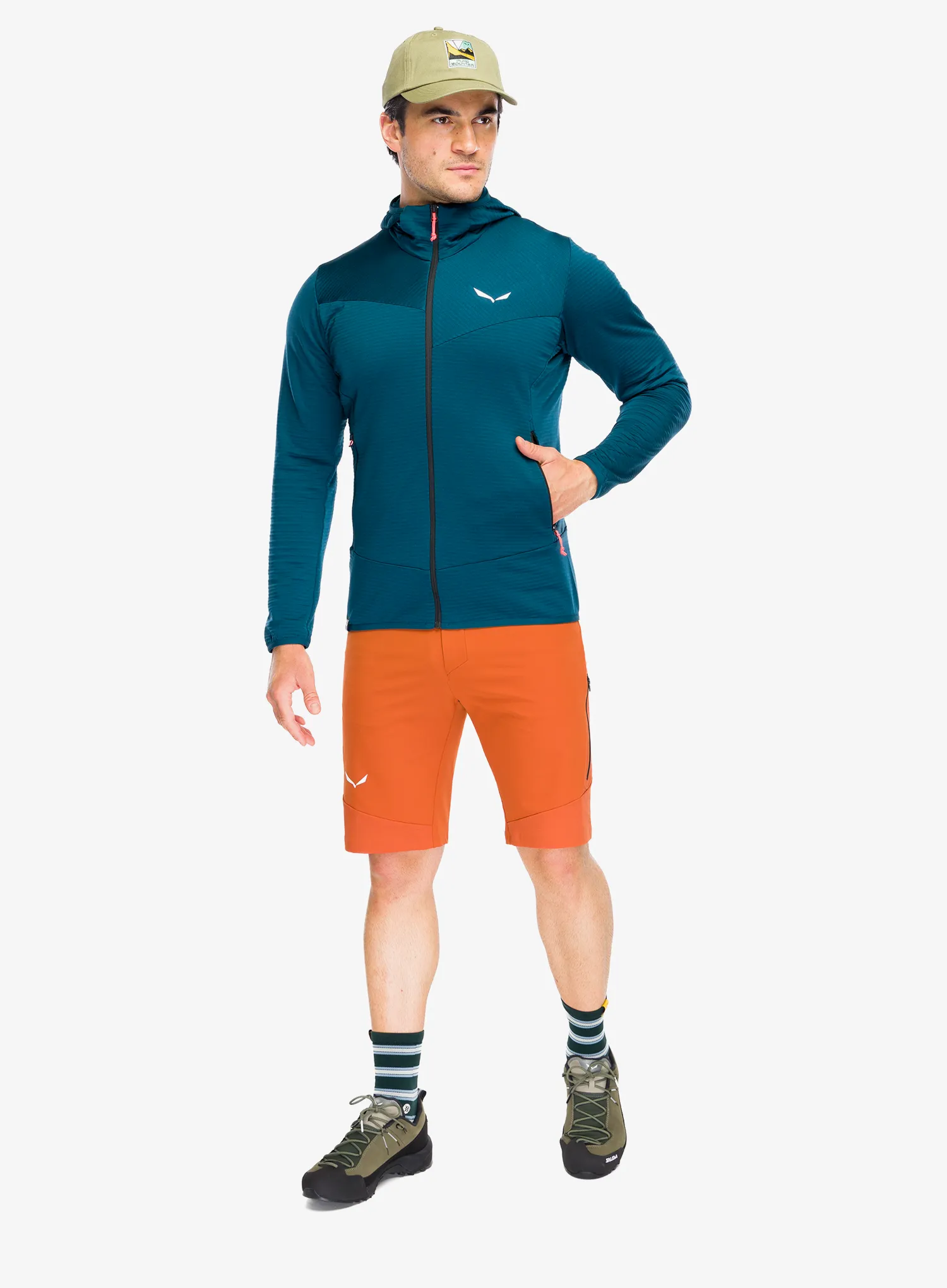 Trekking dukserica Salewa Puez Altavia PL HD Jacket - pond blue