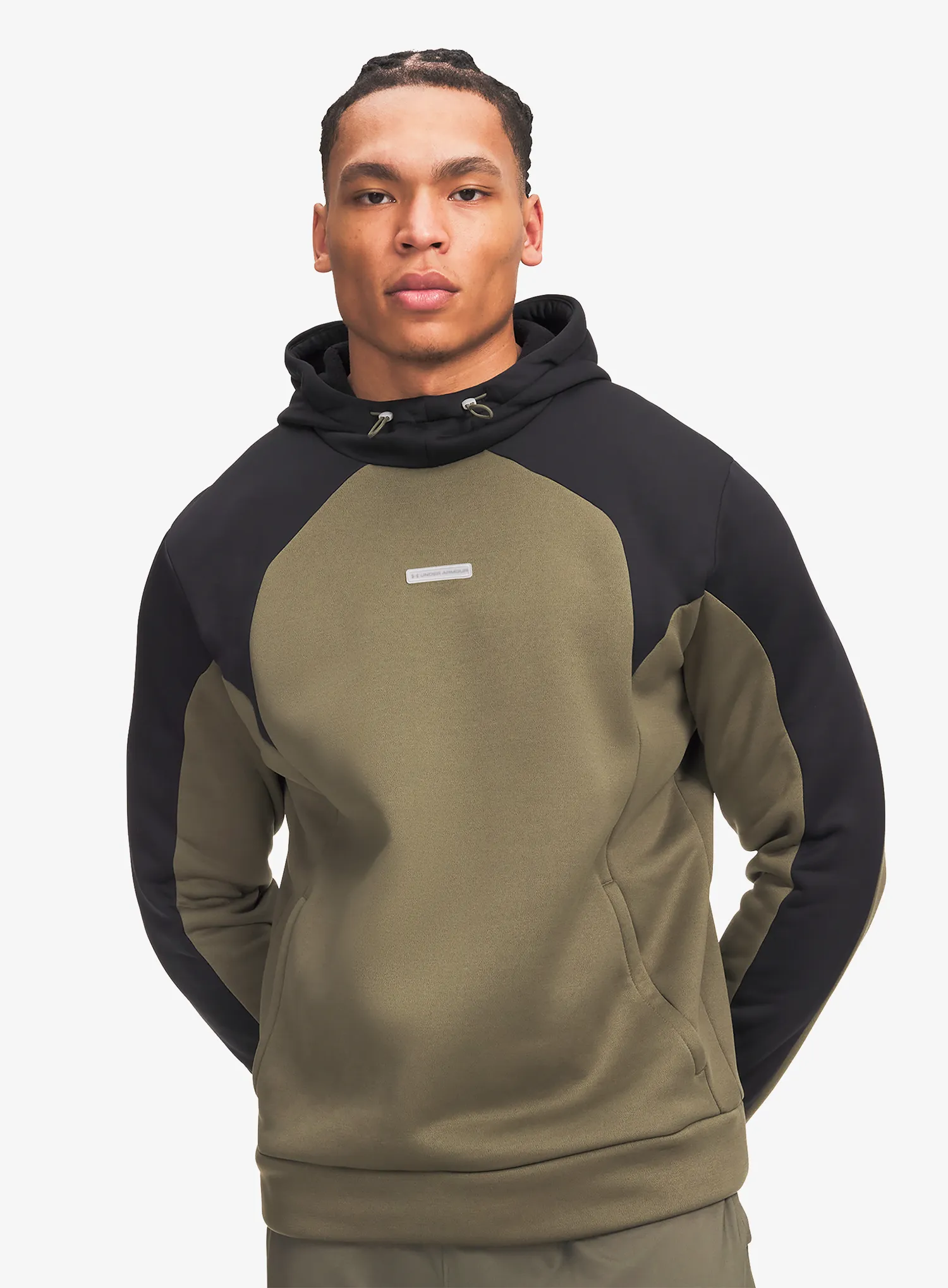 Dukserica Under Armour Armour Fleece Winterized - marine od green/ultimate black