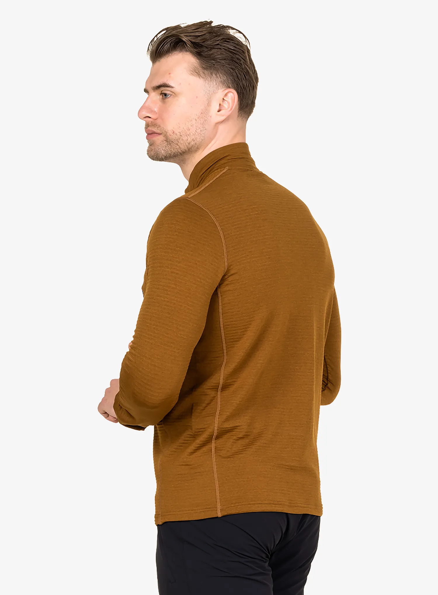 Penjačka dukserica Mountain Equipment Lumiko Zip-T - walnut/cosmos