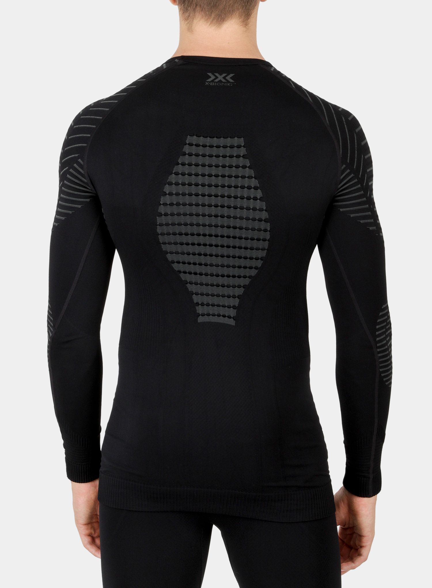Dukserica X-Bionic Invent 4.0 Shirt Round Neck SG L/S - black/charcoal