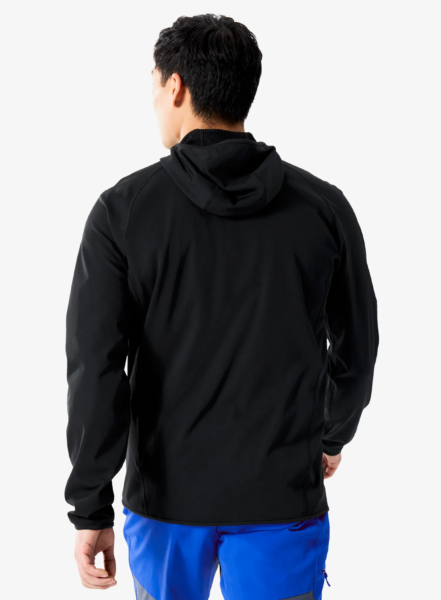 Majica s kapuljačom Arcteryx Delta Hoody - black