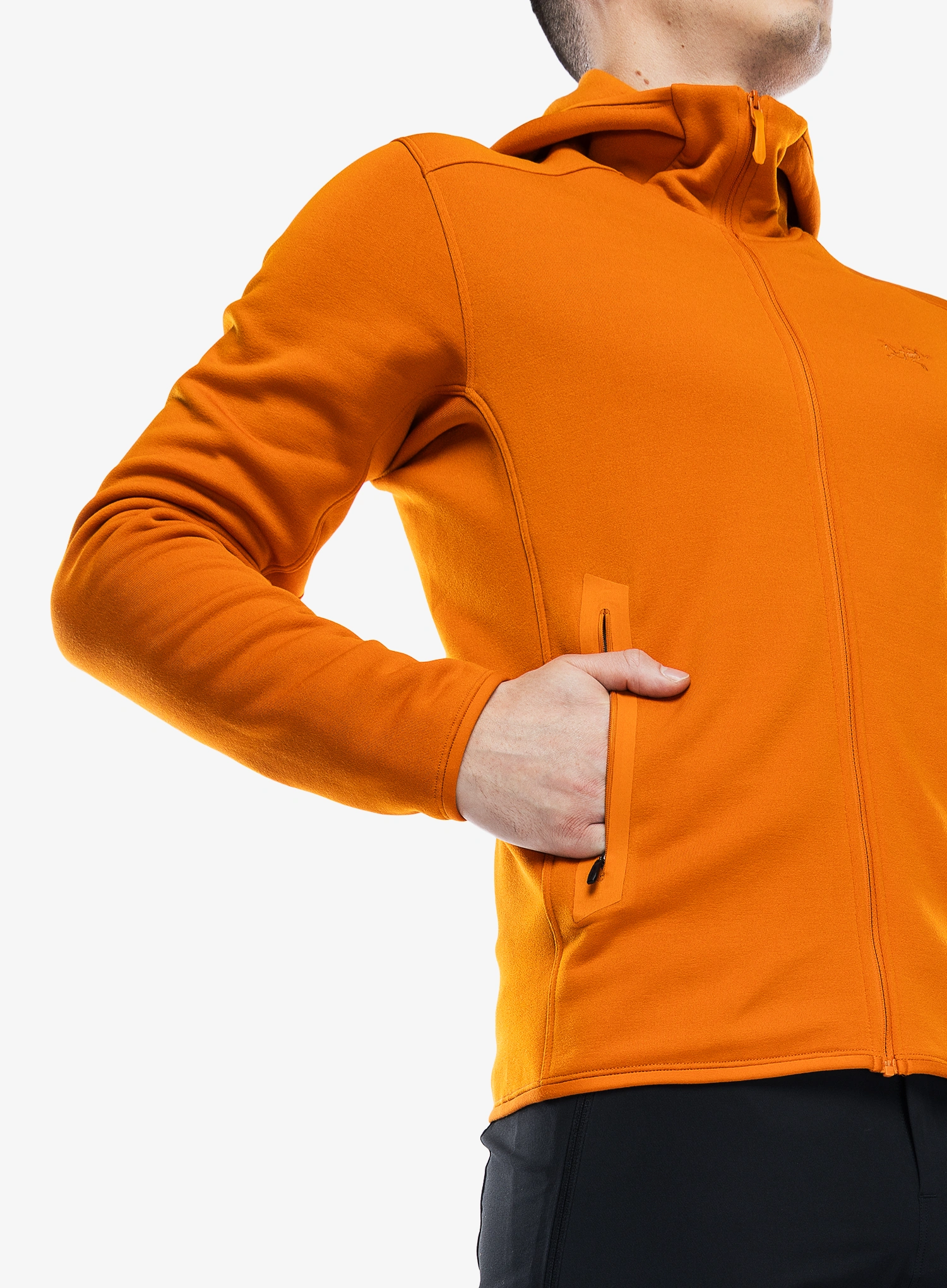 Majica s kapuljačom Arcteryx Kyanite Hoody - copper sky