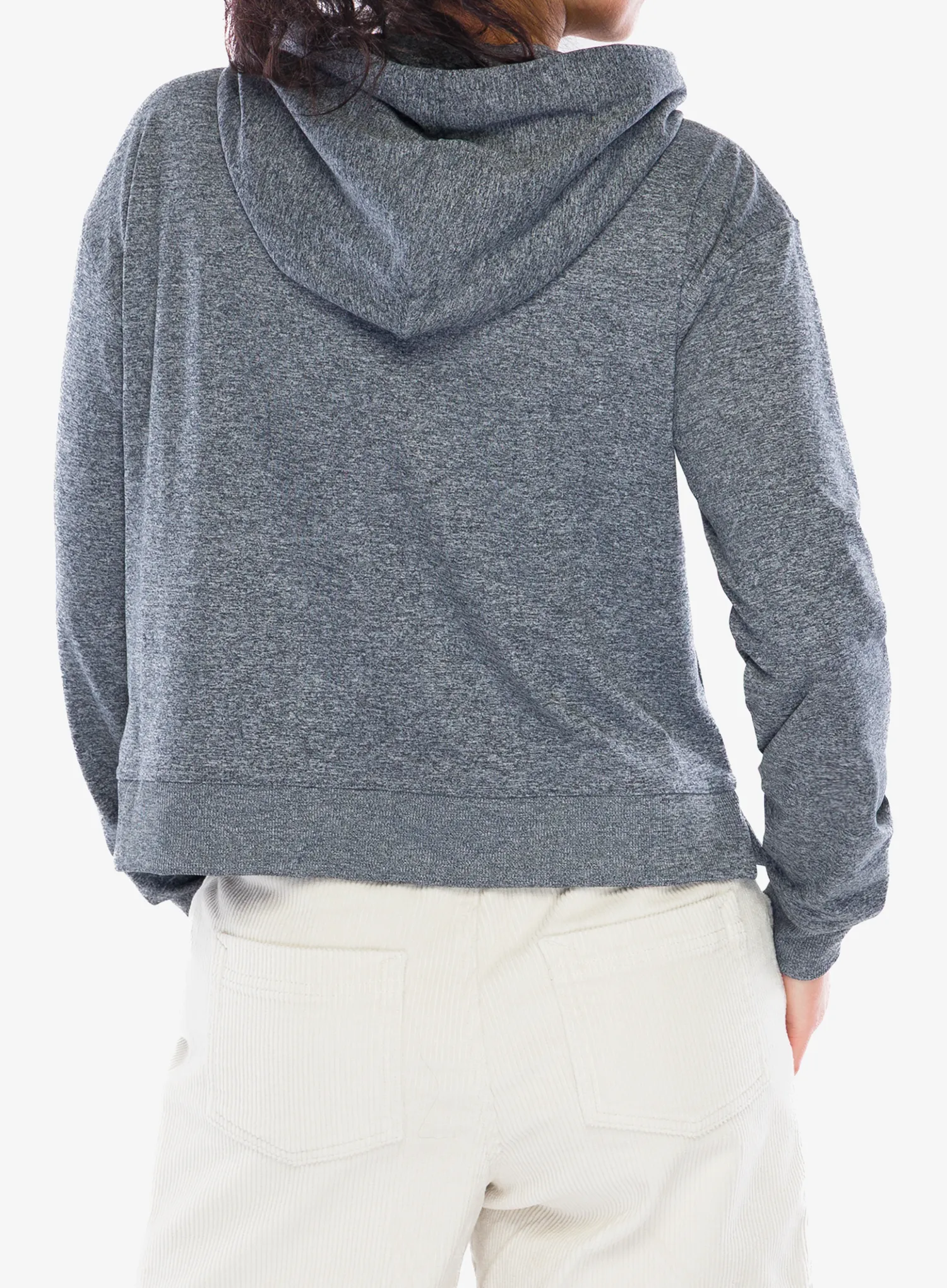 Dukserica s kapuljačom ženska Black Diamond Circuit Midlayer Hoody - anthracite