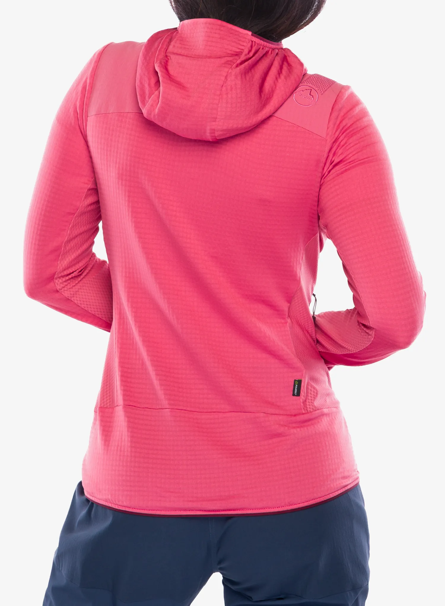 Dukserica s kapuljačom ženska La Sportiva Aequilibrium Thermal Hoody - rosebay/redwood