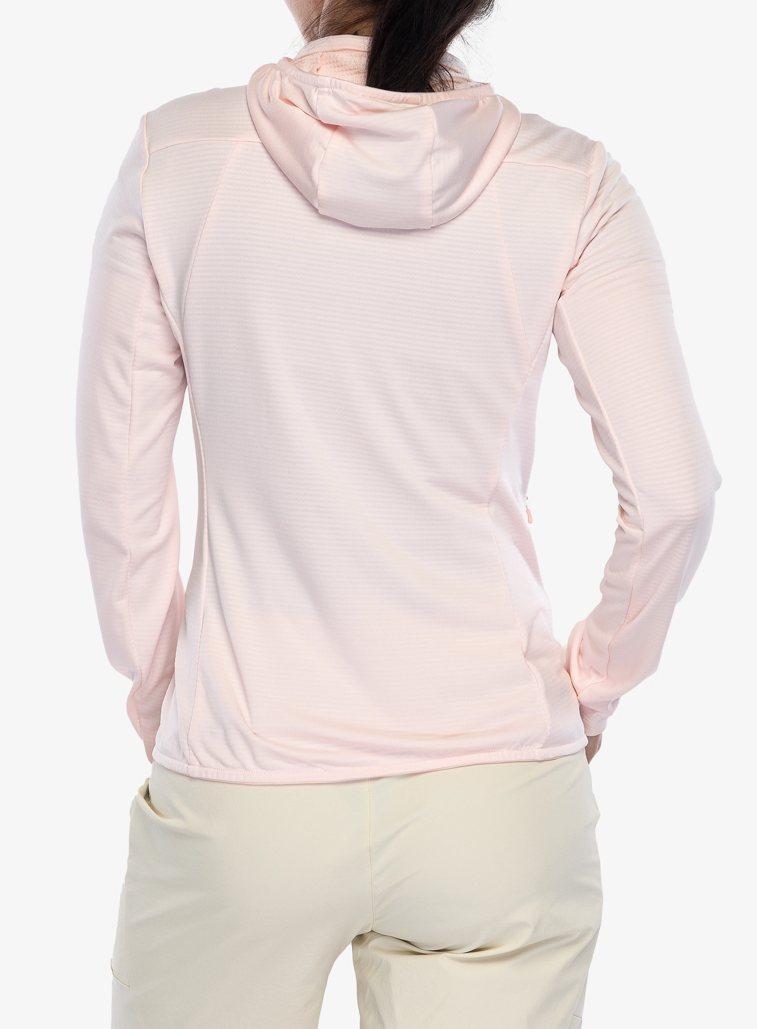 Dukserica s kapuljačom ženska Montura Kristall Maglia - light rose