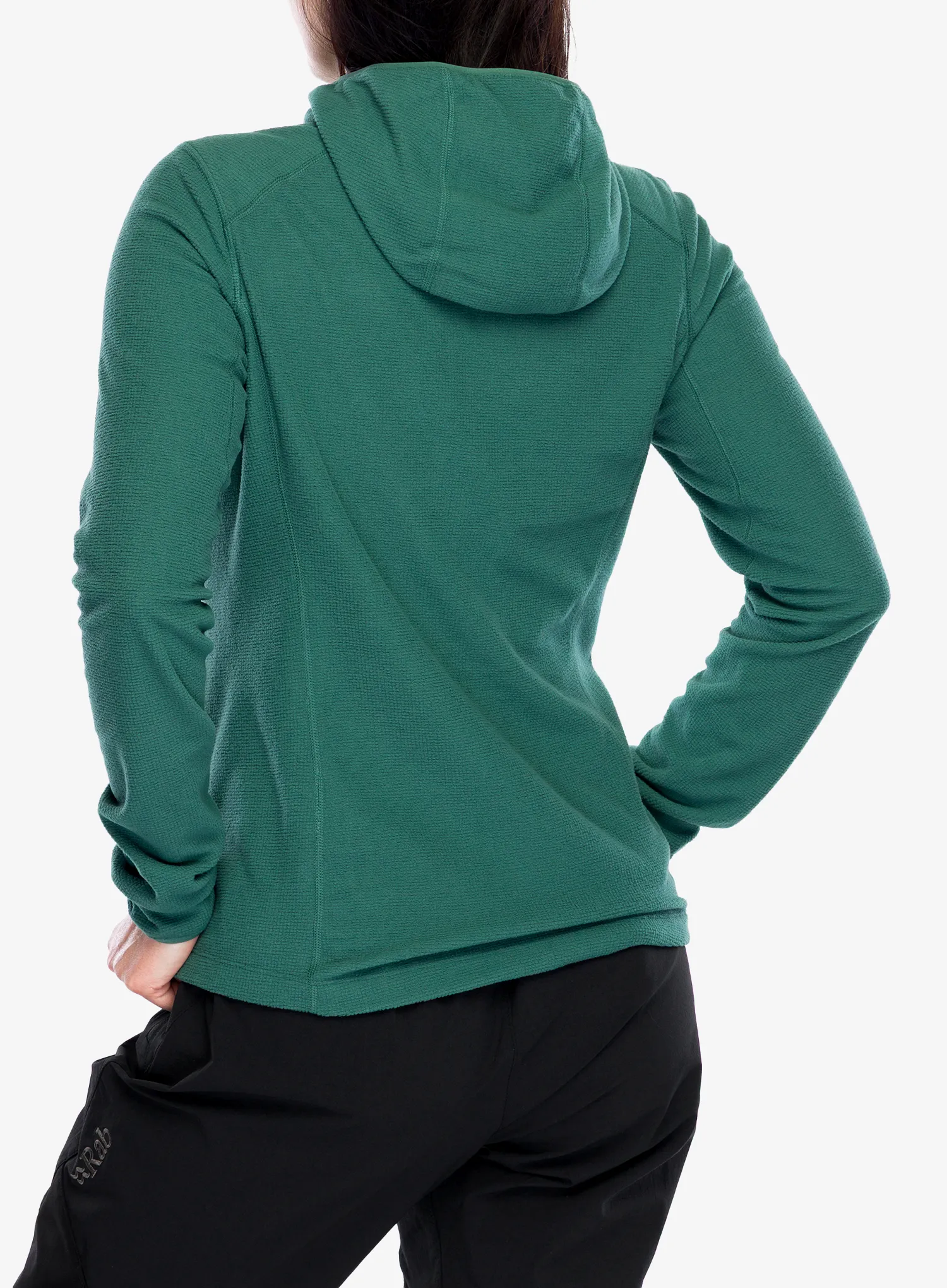 Dukserica s kapuljačom ženska Rab Tecton Hoody - green slate