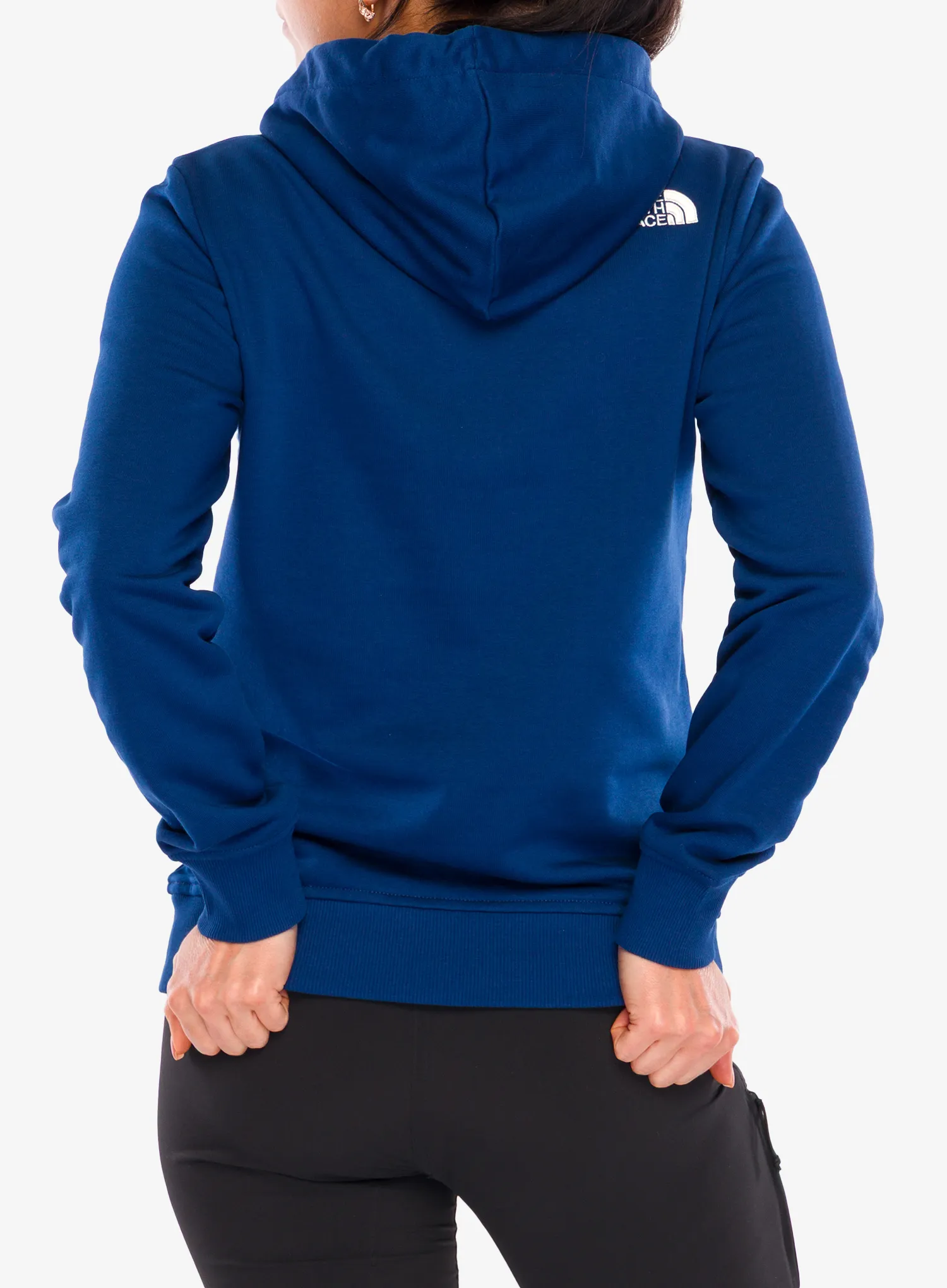 Dukserica s kapuljačom ženska The North Face Drew Peak Light Hoodie - estate blue/white dune