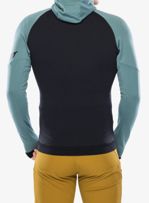 Majica s kapuljačom Dynafit Radical Polartec Hooded Jacket - atlantic