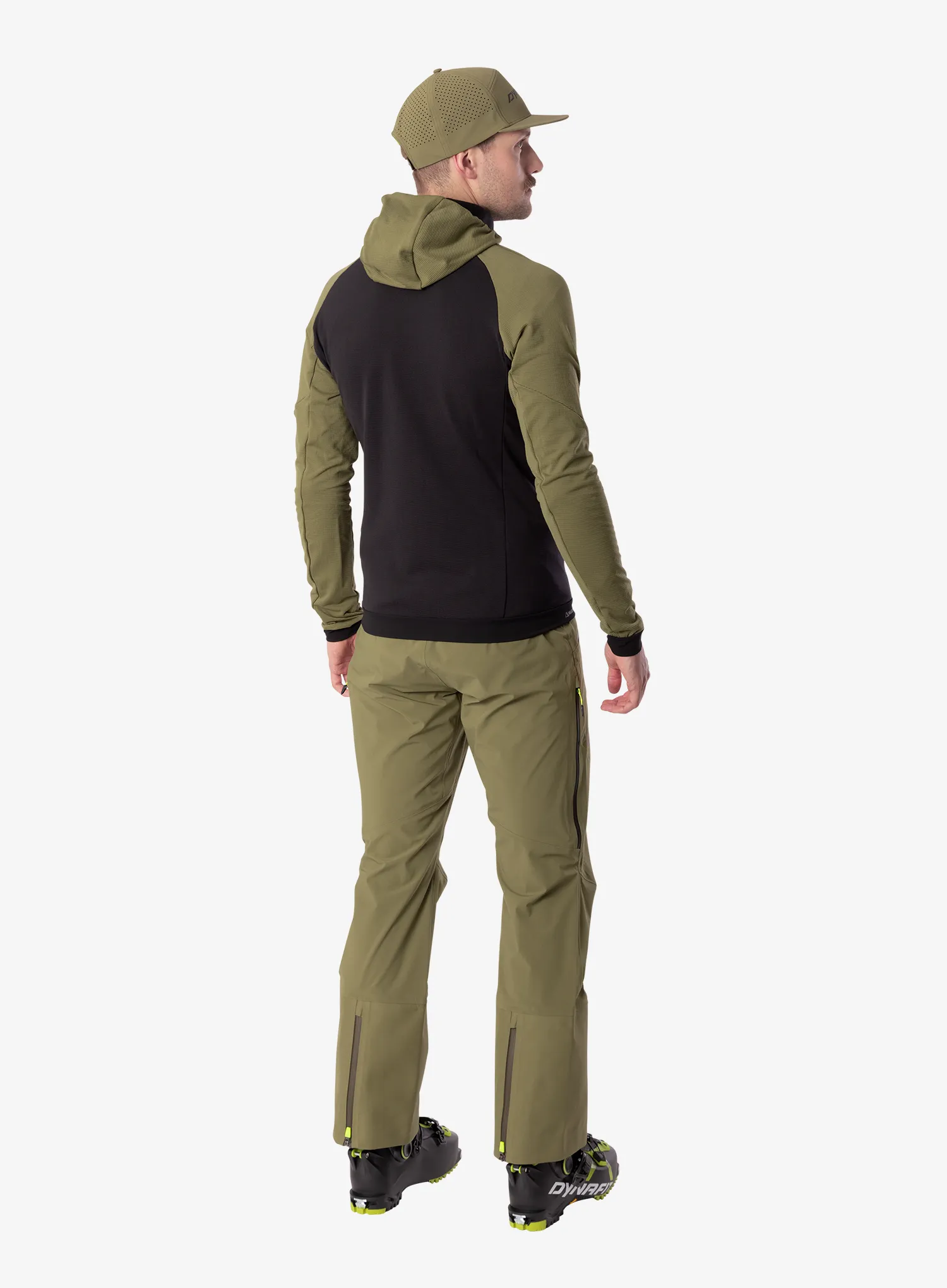 Majica s kapuljačom Dynafit Radical Ptc Hooded Jacket - military green