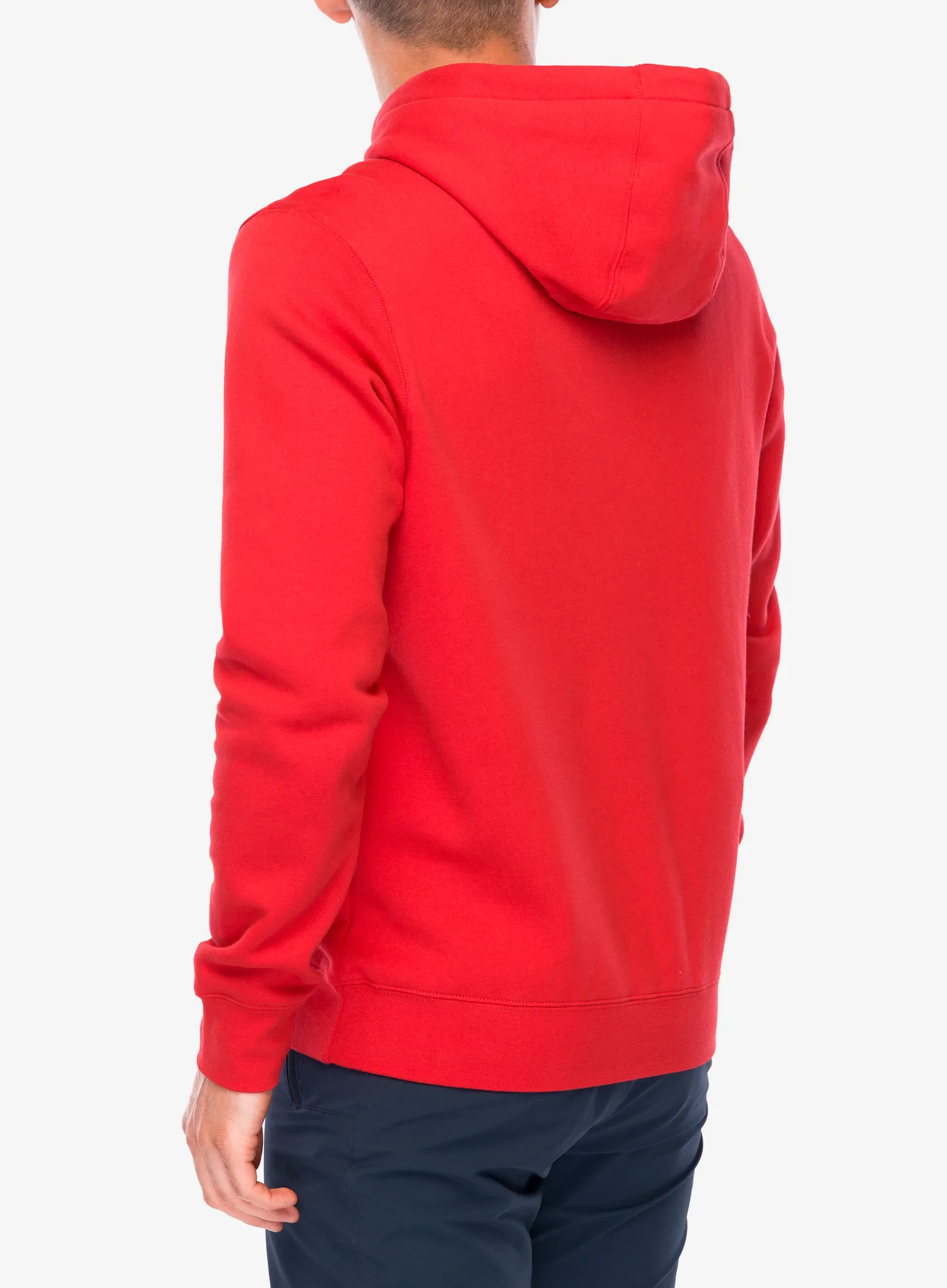 Majica s kapuljačom Fox Absolute Fleece Po - flame red