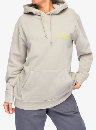 Majica s kapuljačom Gramicci Mountaineering Hooded Sweatshirt - pigment oat