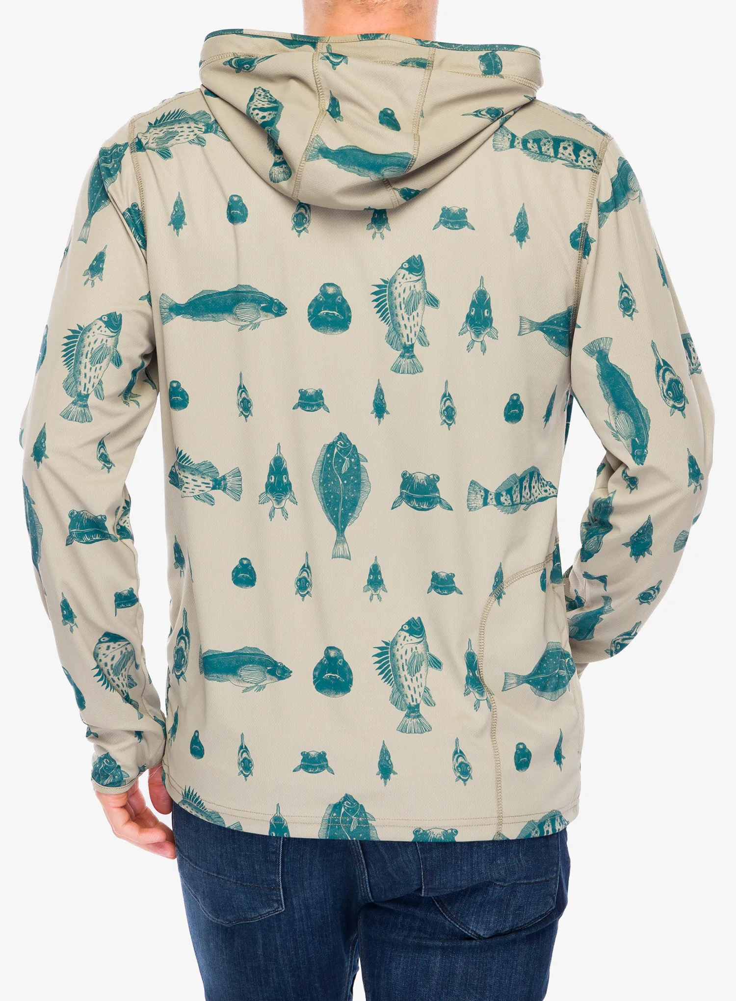Majica s kapuljačom Kavu Sol Hoodie - fish the line