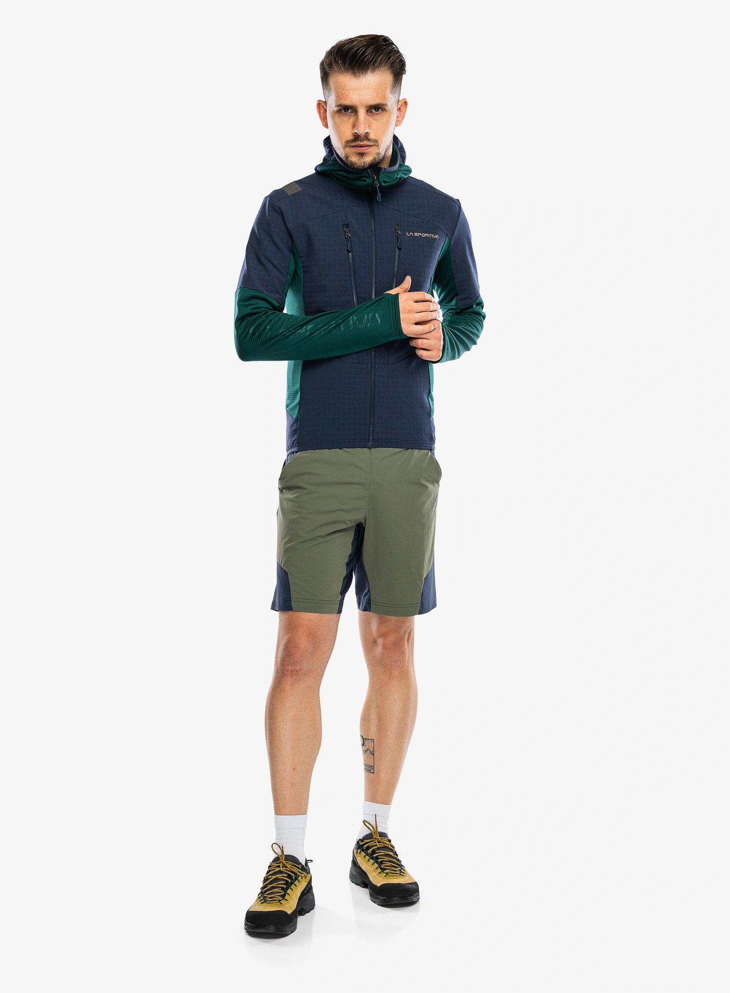 Majica s kapuljačom La Sportiva Session Tech Hoody - night sky/jungle