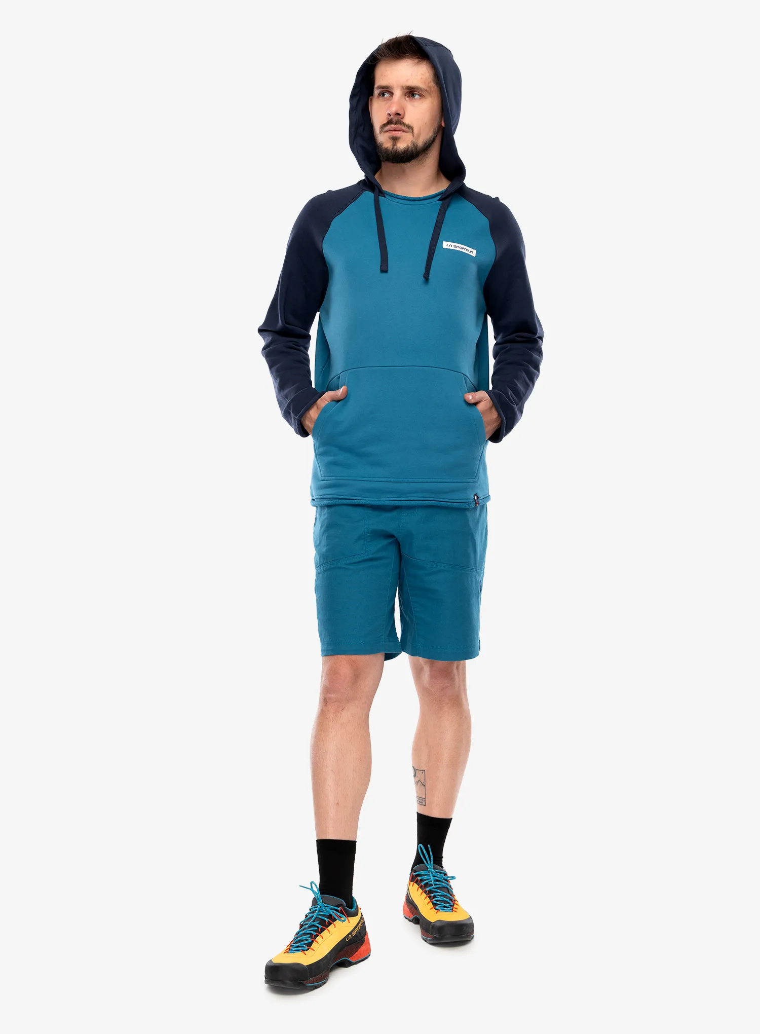Majica s kapuljačom La Sportiva Telendos Hoody - lake/night sky
