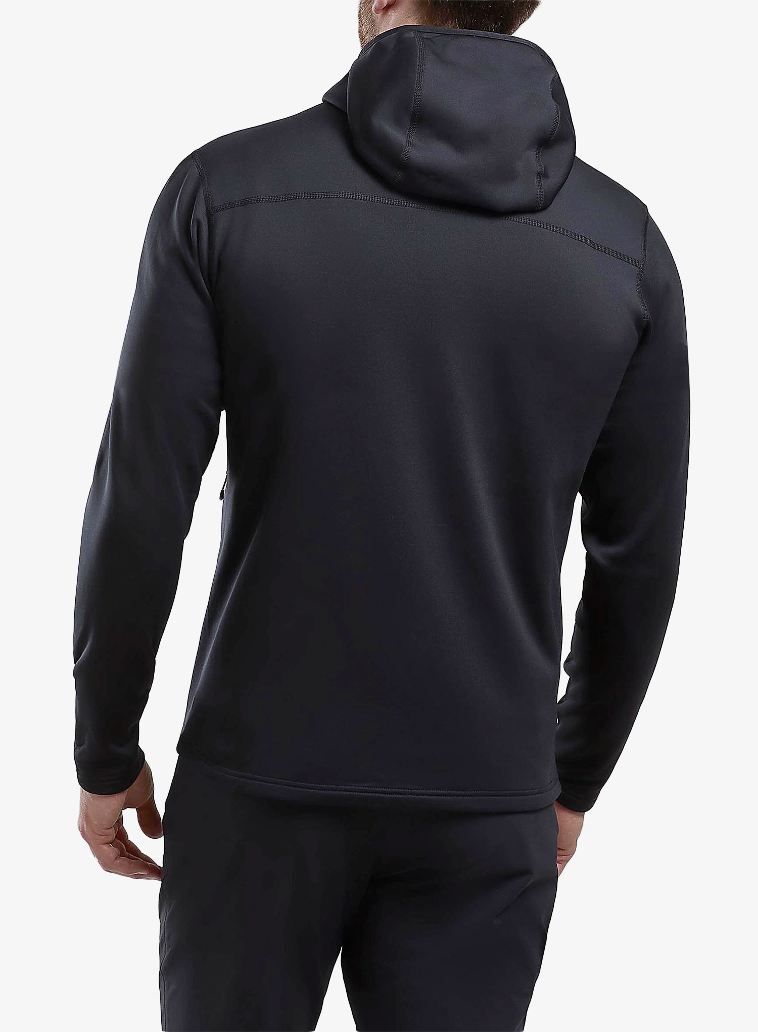 Majica s kapuljačom Montane Fury Lite Hoodie - black