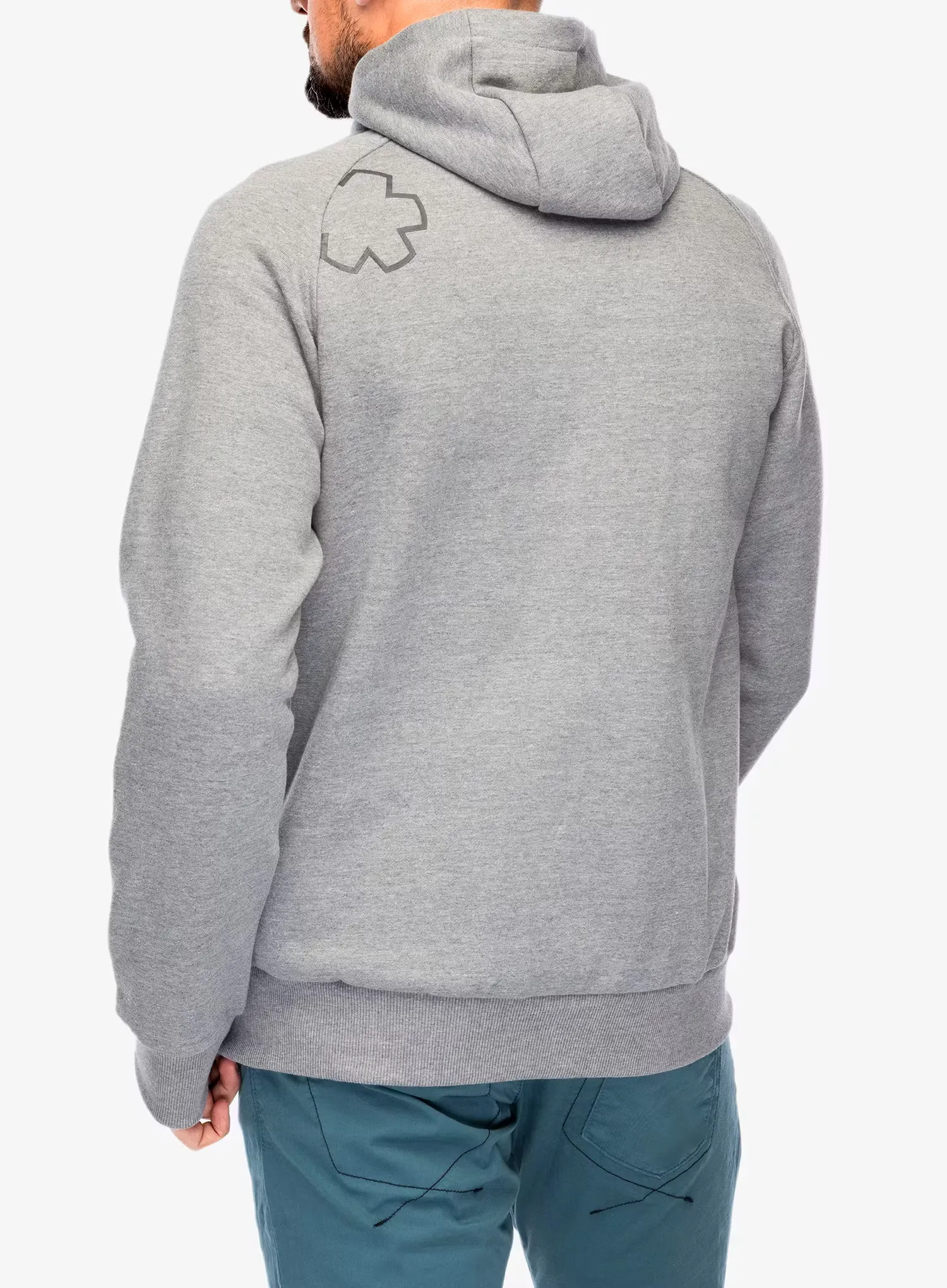 Majica s kapuljačom Ocun Hoodie Zipper - grey paloma/excalibur