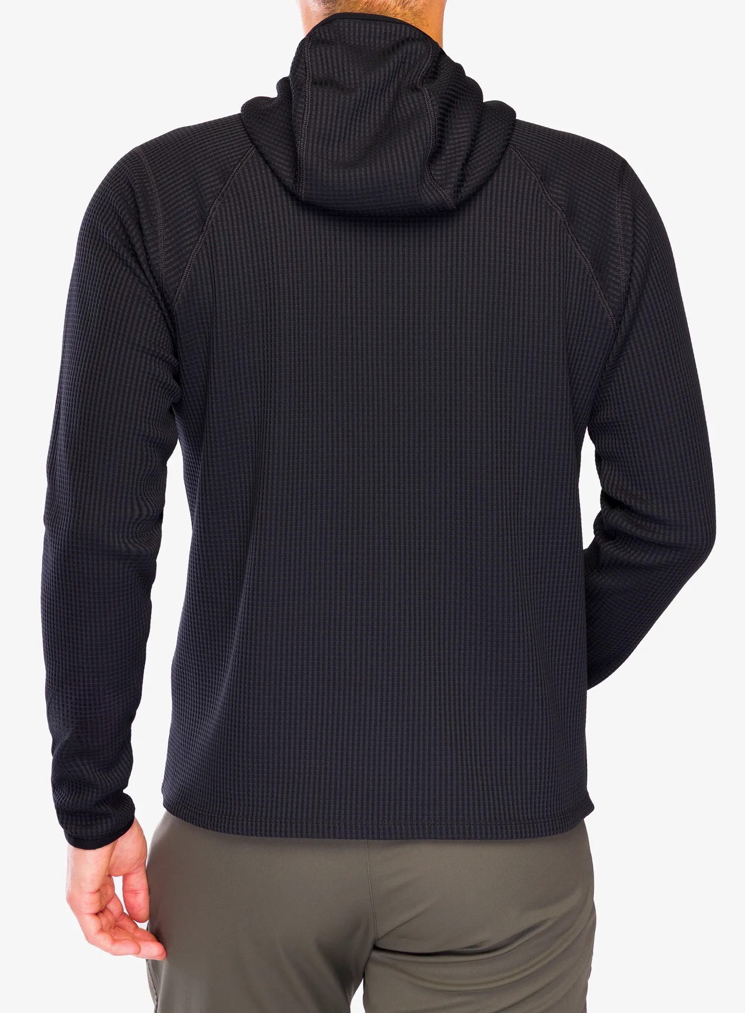Majica s kapuljačom Odlo Cubic Mid Layer Hoody - black